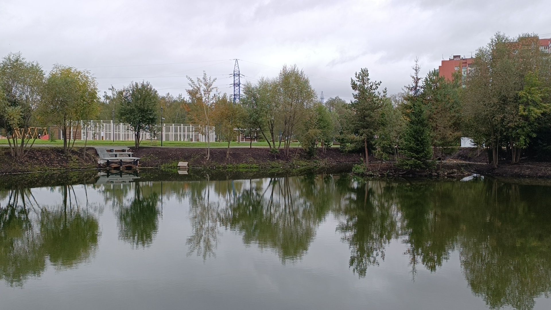 парк, лобня , благоустройство,