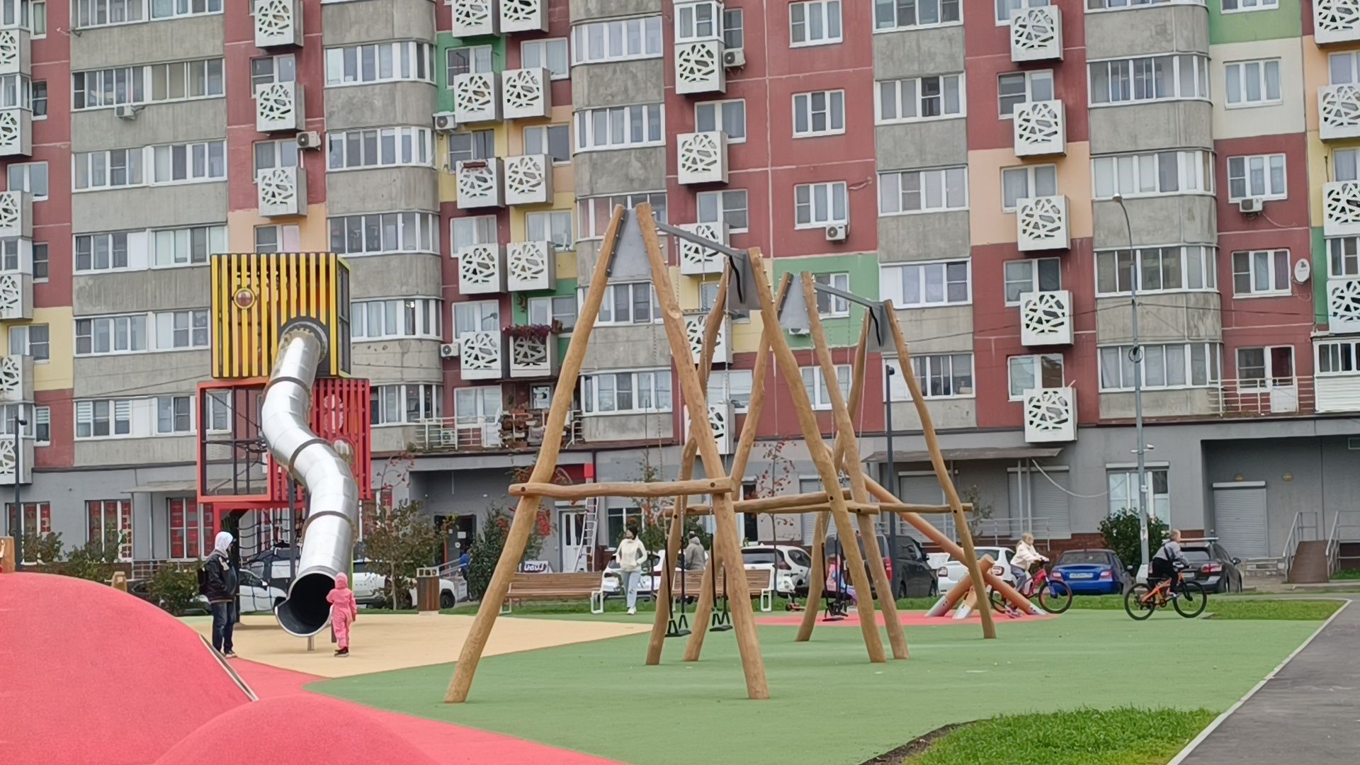 парк, лобня , благоустройство,