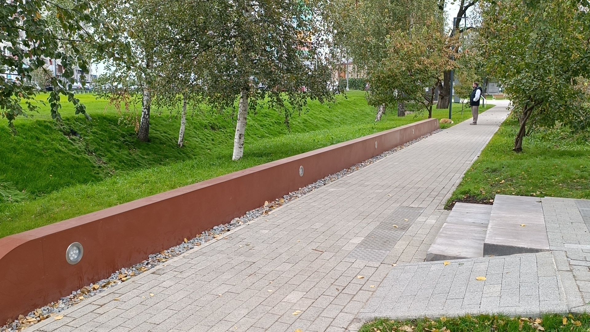 парк, лобня , благоустройство,