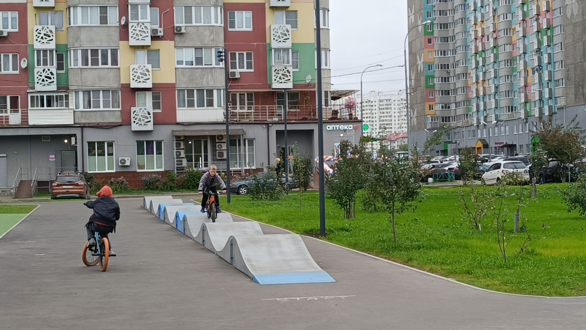 парк, лобня , благоустройство,