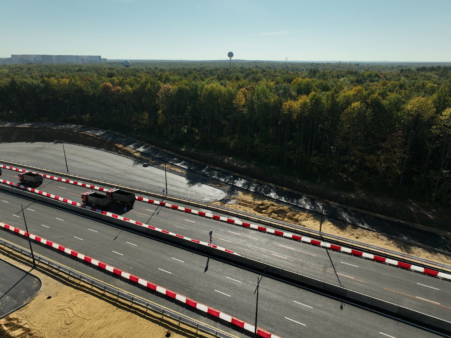 видео с коптера, юла, южно-лыткаринская автодорога,