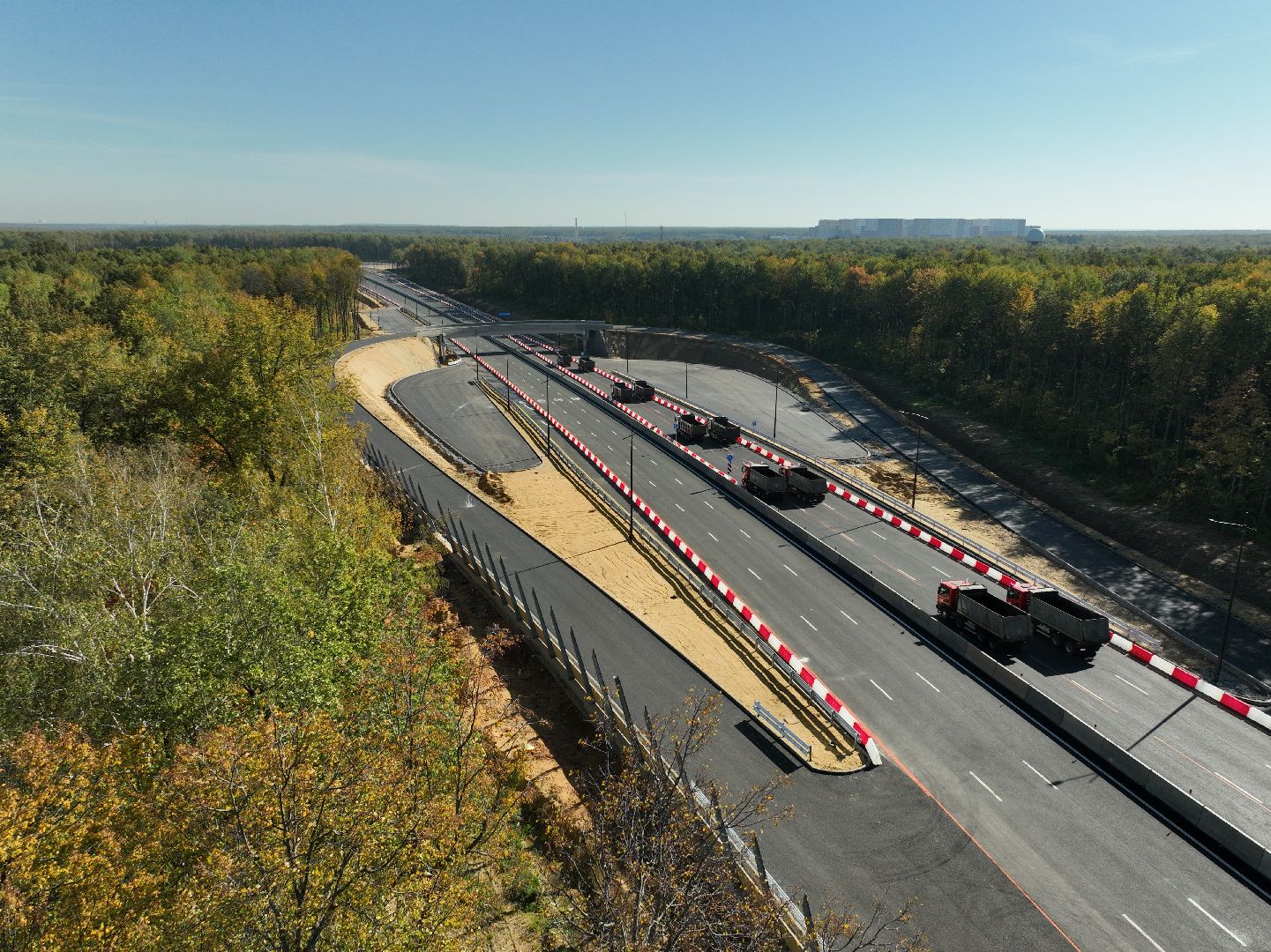 видео с коптера, юла, южно-лыткаринская автодорога,