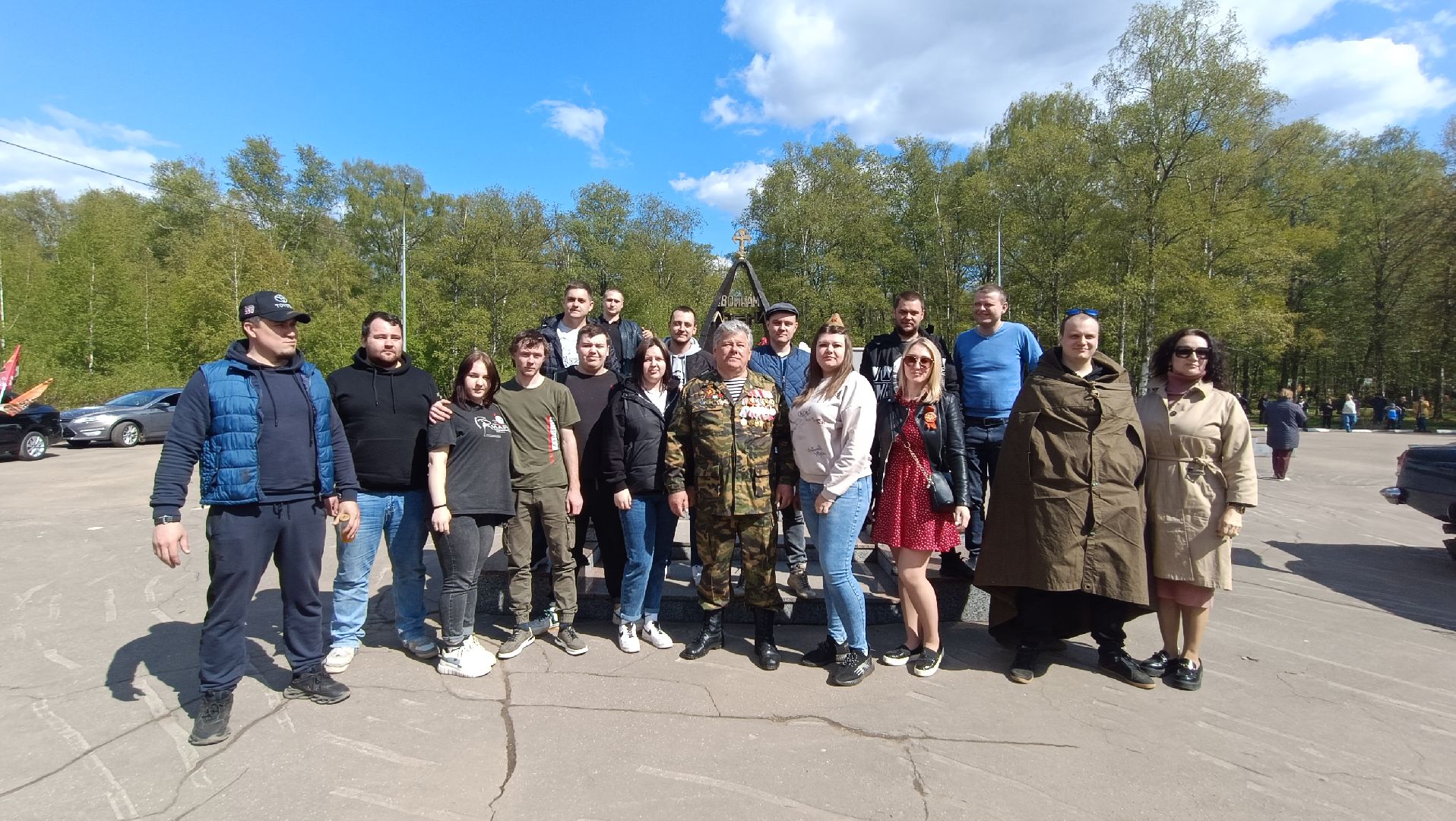 Лобня, автопробег, Победа