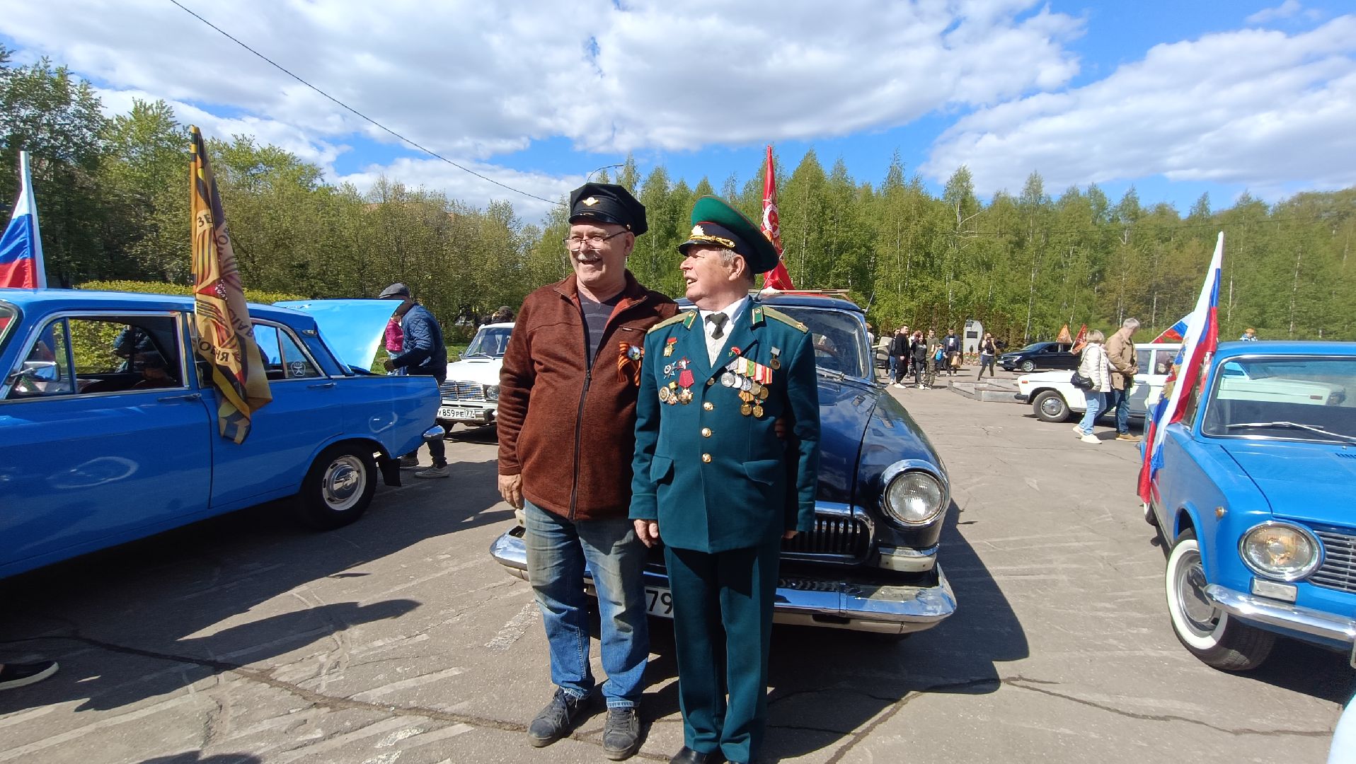 Лобня, автопробег, Победа