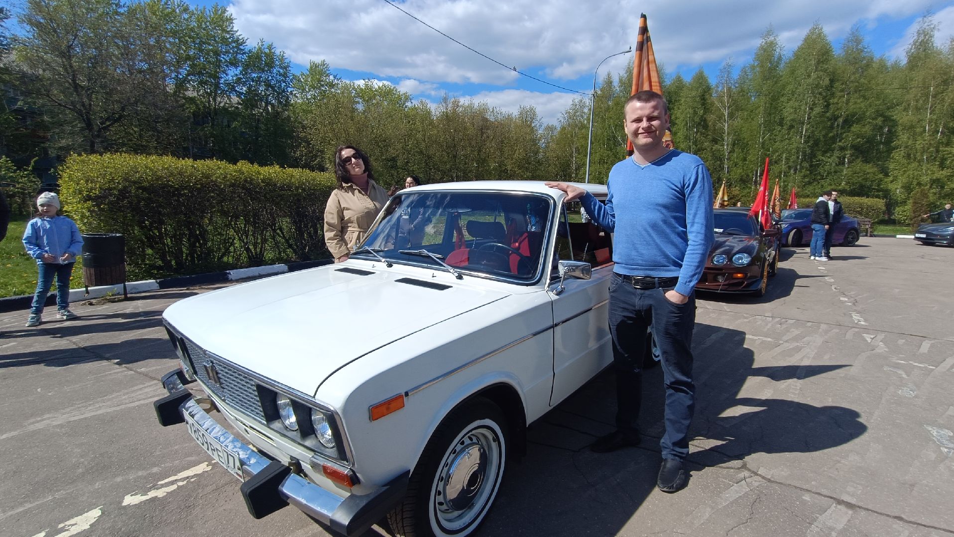 Лобня, автопробег, Победа