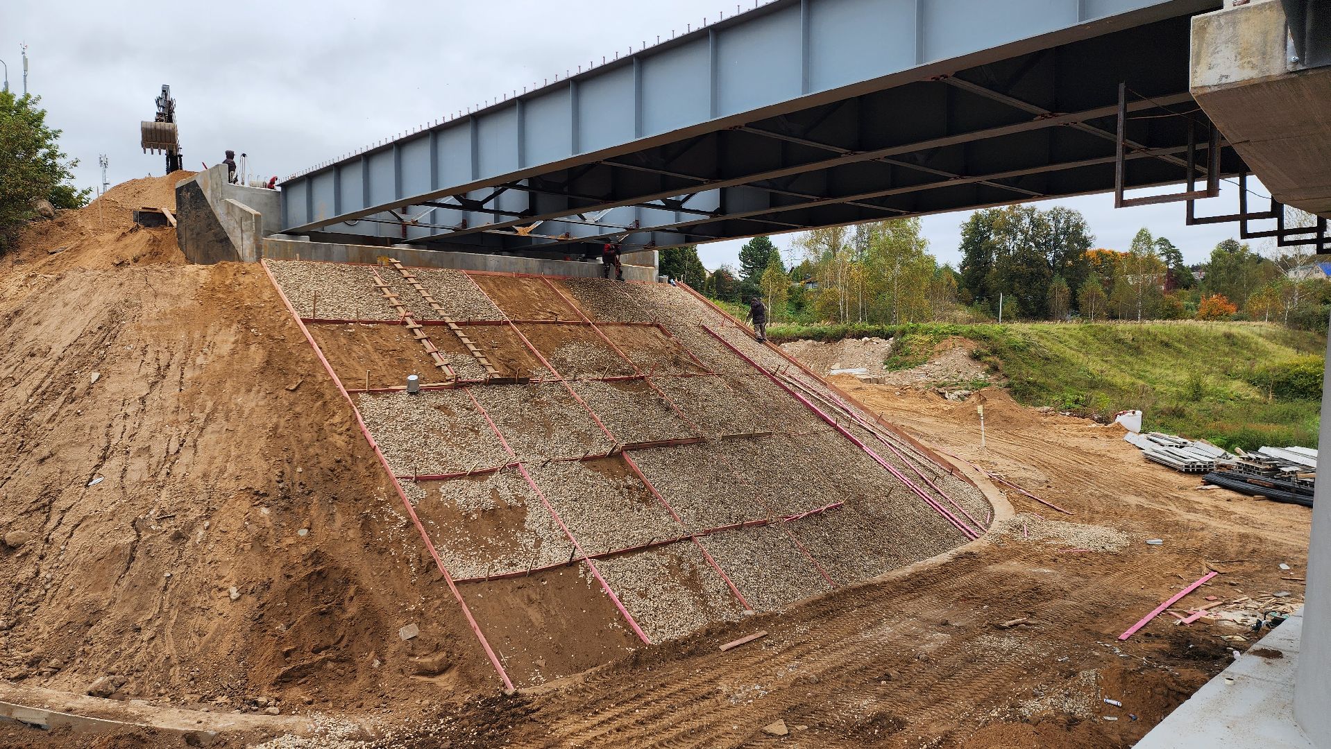 руза, поречье, ремонт моста, дороги,