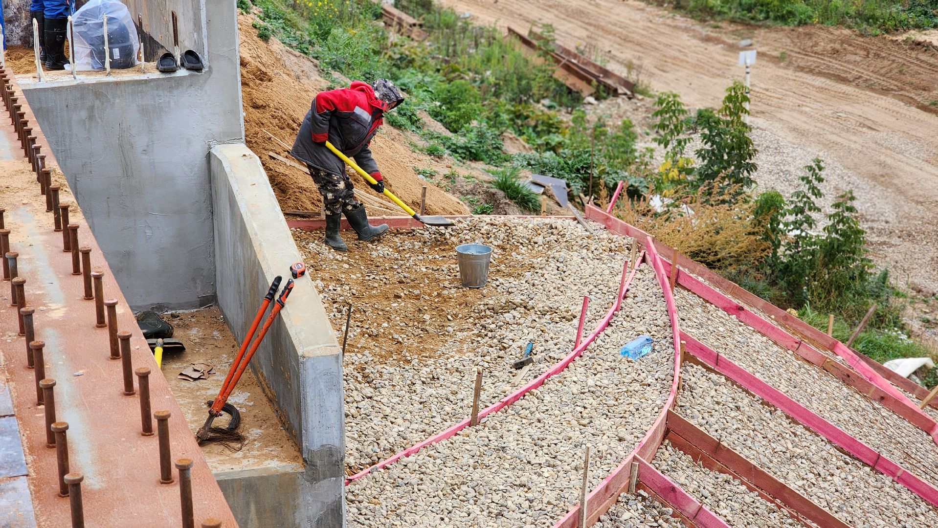 руза, поречье, ремонт моста, дороги,