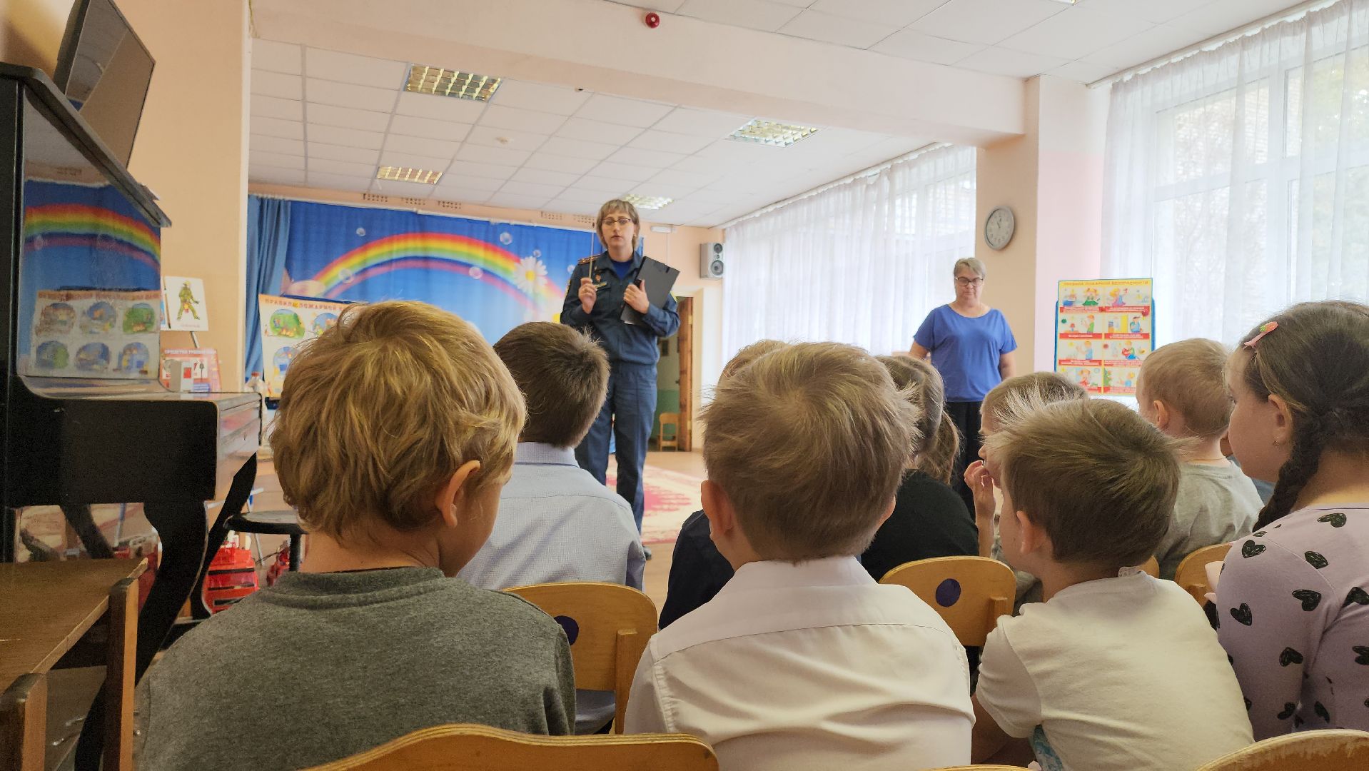 кашира, дети, детский сад, пожарная безопасность, пожнадзор, мчс,