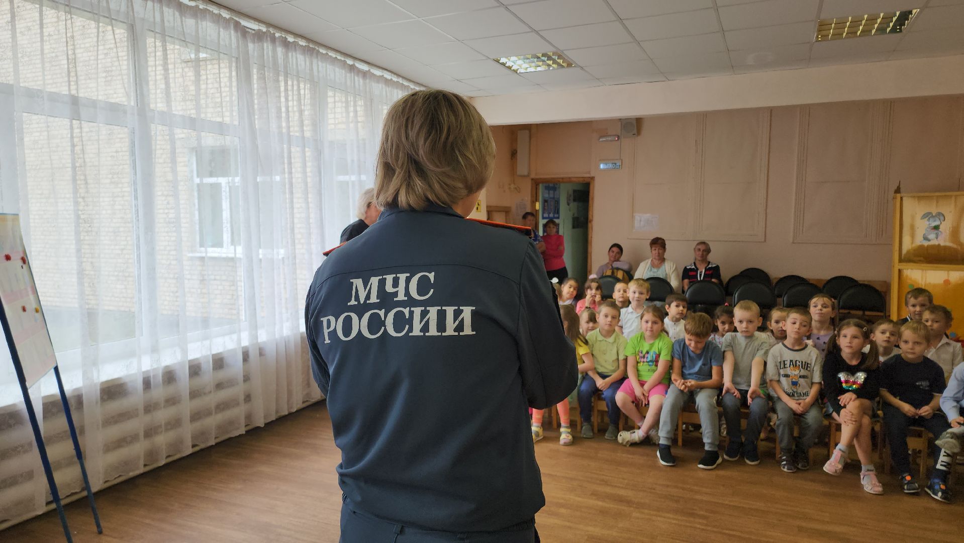 кашира, дети, детский сад, пожарная безопасность, пожнадзор, мчс,