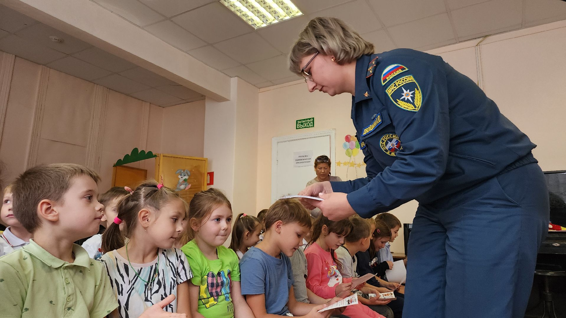 кашира, дети, детский сад, пожарная безопасность, пожнадзор, мчс,