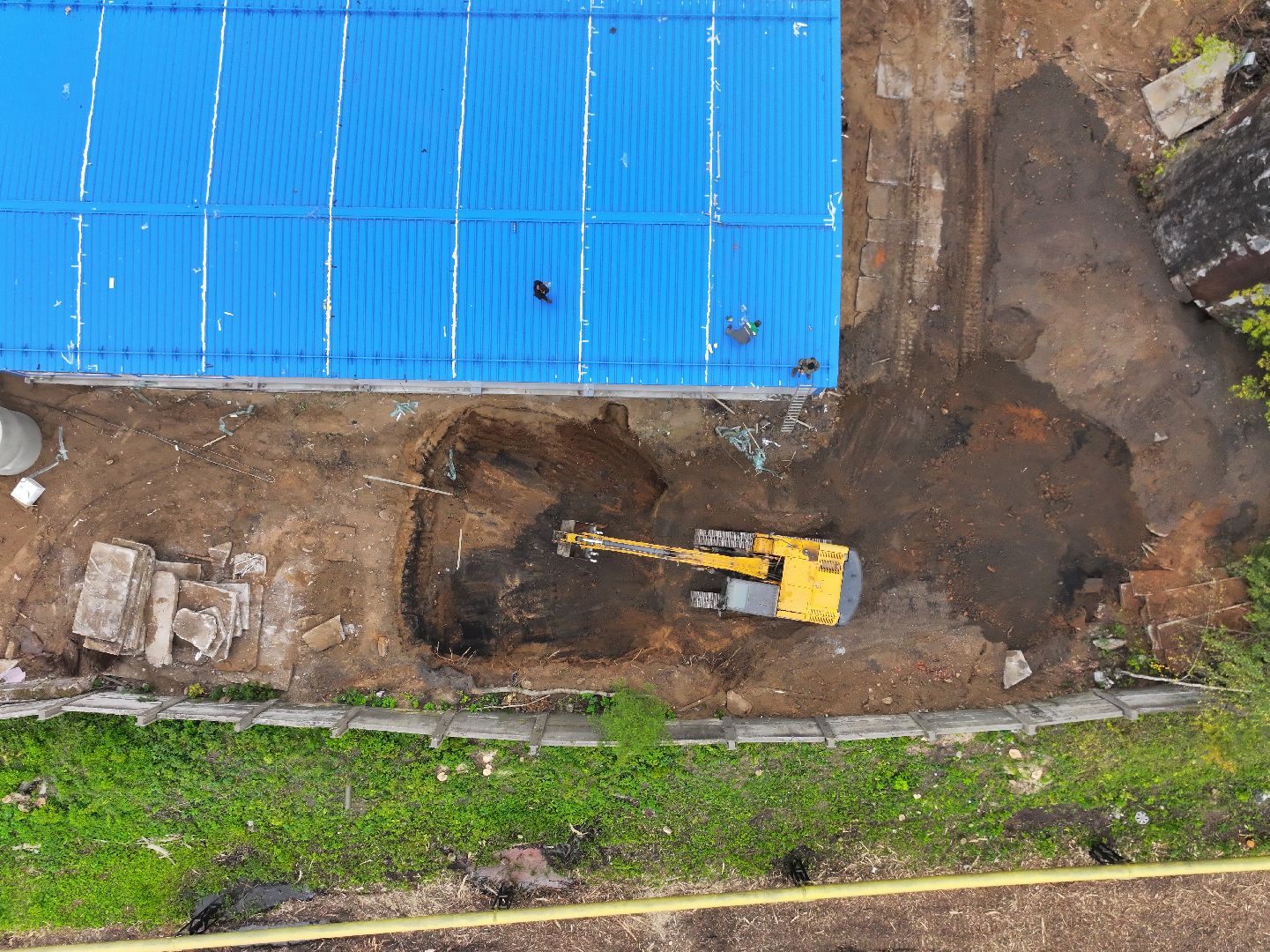 видео с коптера, котельная в солнечногорске,