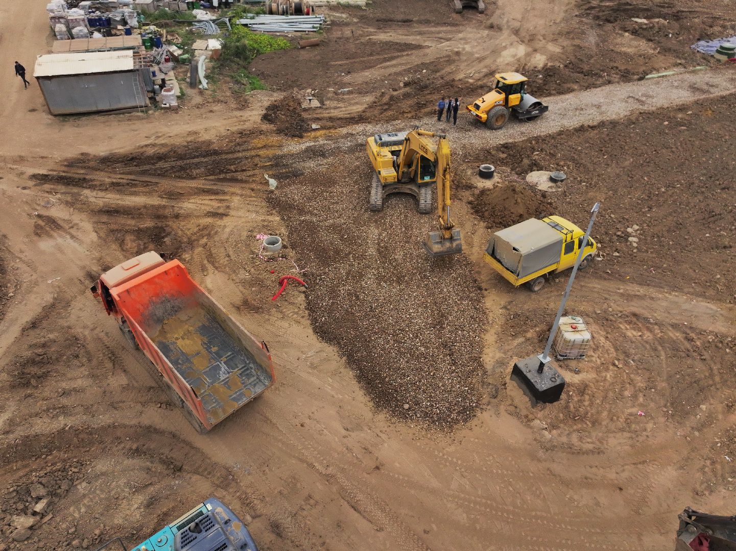 видео с коптера, очистные в солнечногорске,