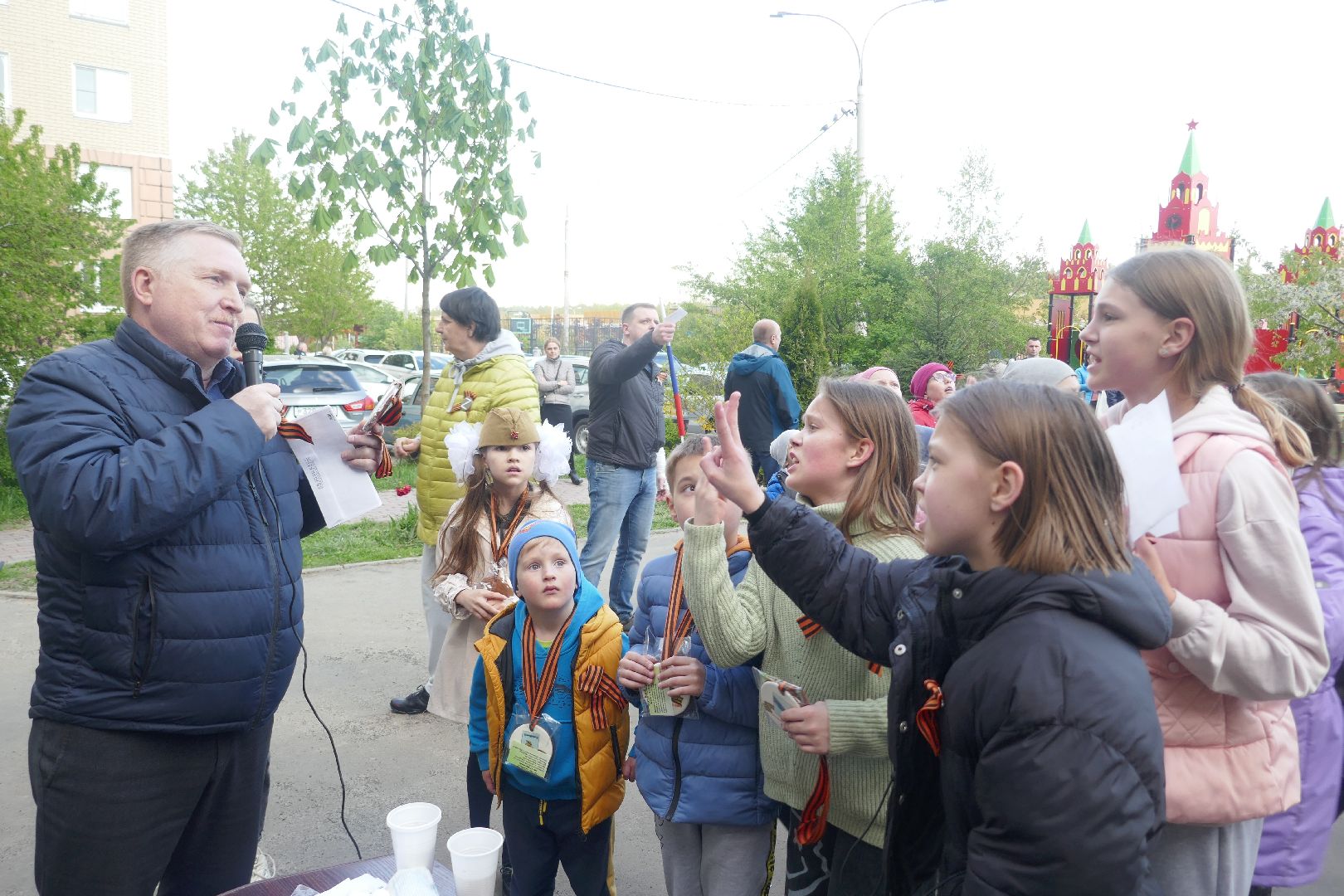 Подольск, День Победы, соседи, Память и Слава