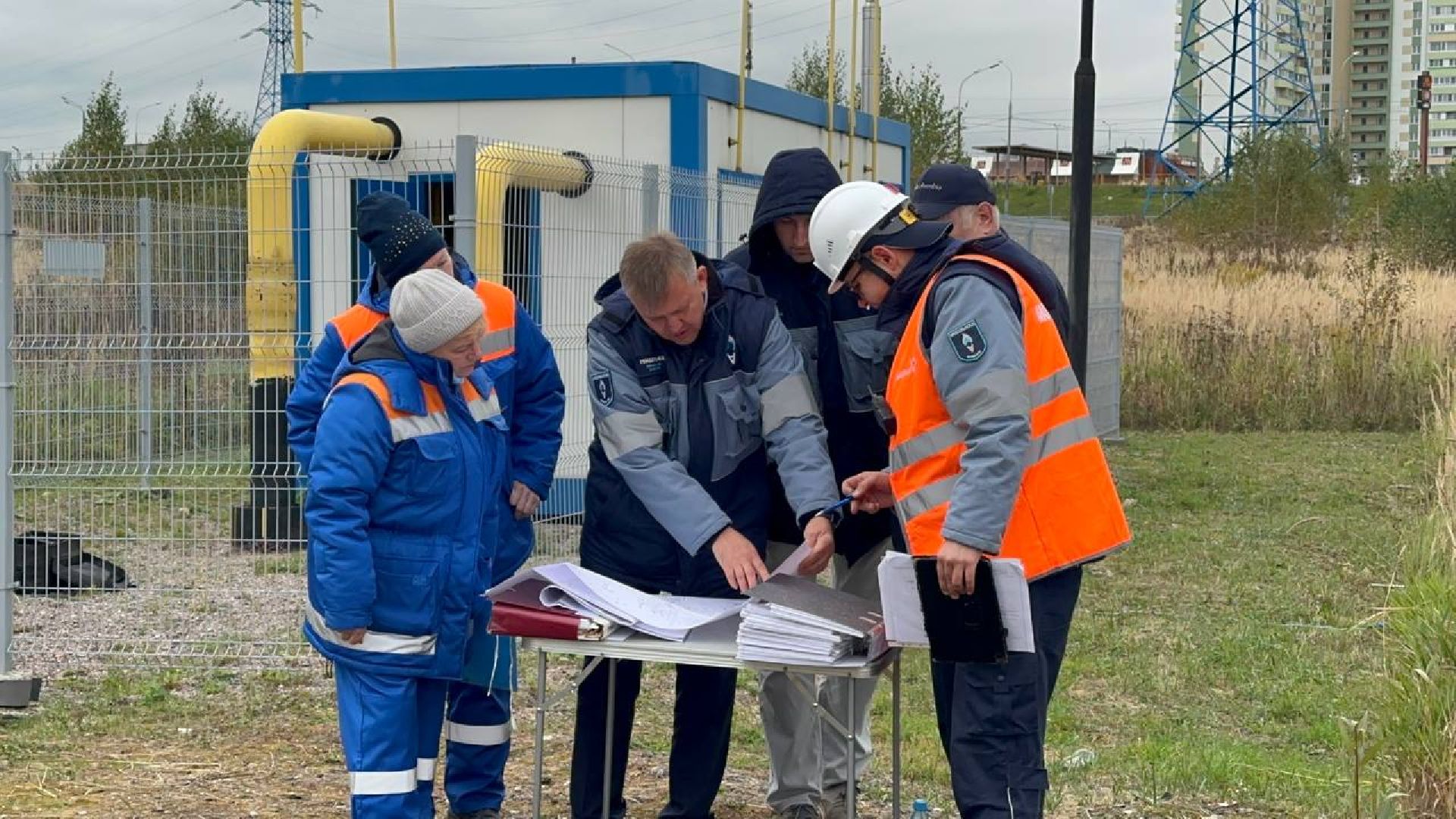 мособлгаз, домодедово, учения,