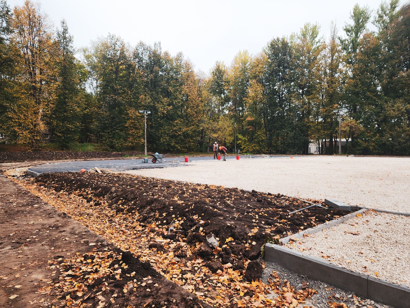 пущино, серпухов, ремонт стадиона, школьный стадион,