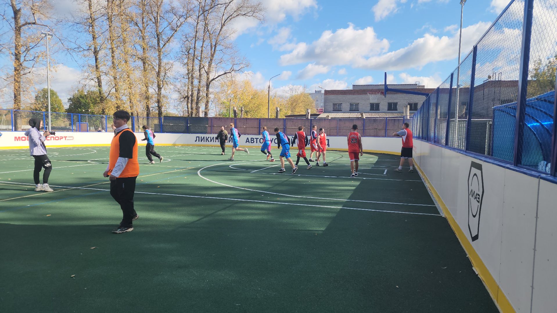 хоккейная коробка, ликино-дулево, орехово-зуевский округ, ликинский автобусный завод,