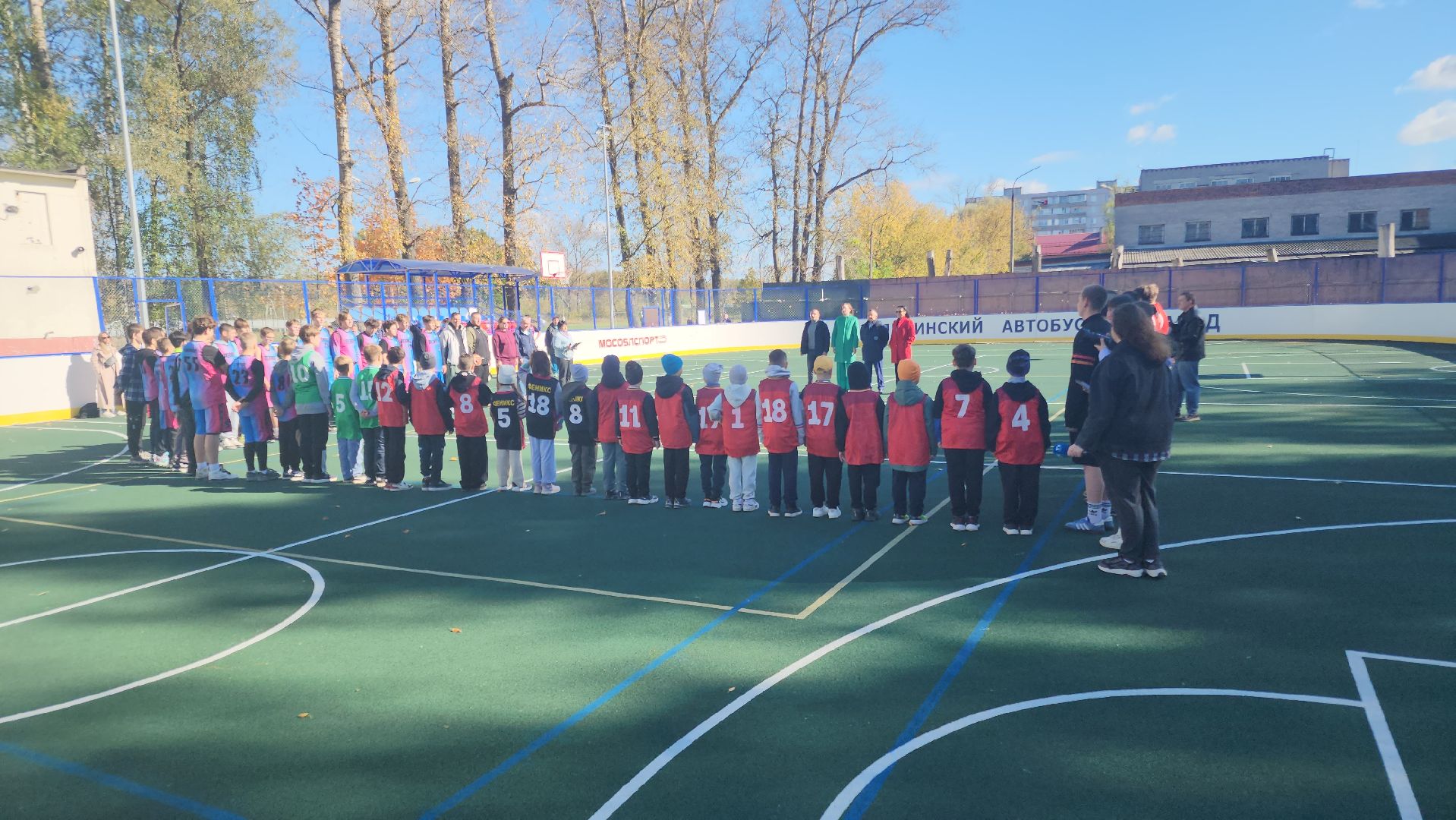 хоккейная коробка, ликино-дулево, орехово-зуевский округ, ликинский автобусный завод,