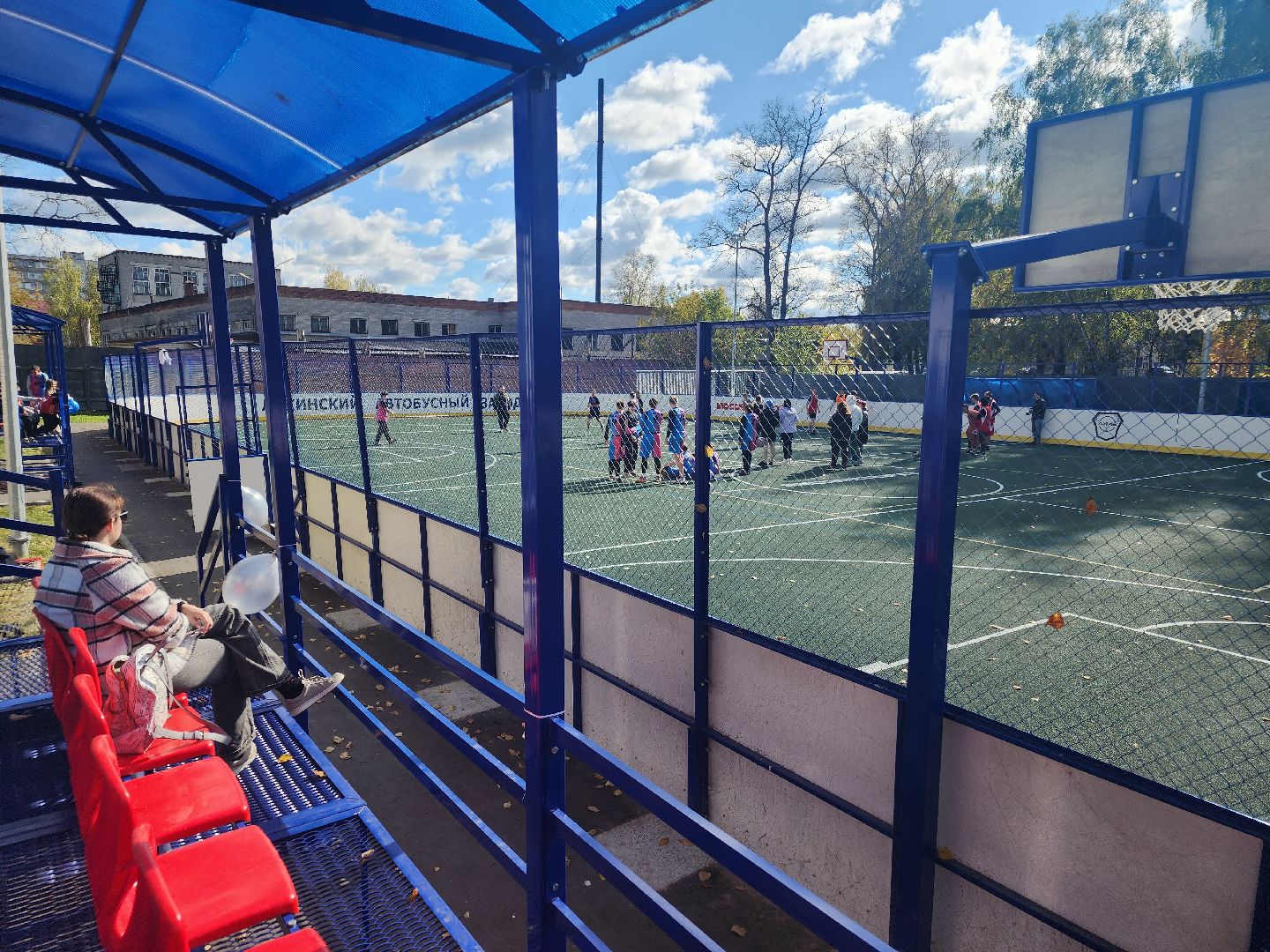 хоккейная коробка, ликино-дулево, орехово-зуевский округ, ликинский автобусный завод,