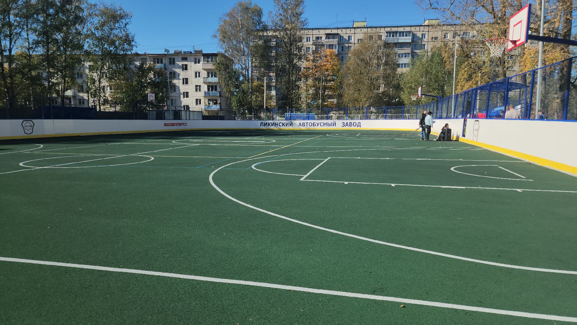 хоккейная коробка, ликино-дулево, орехово-зуевский округ, ликинский автобусный завод,