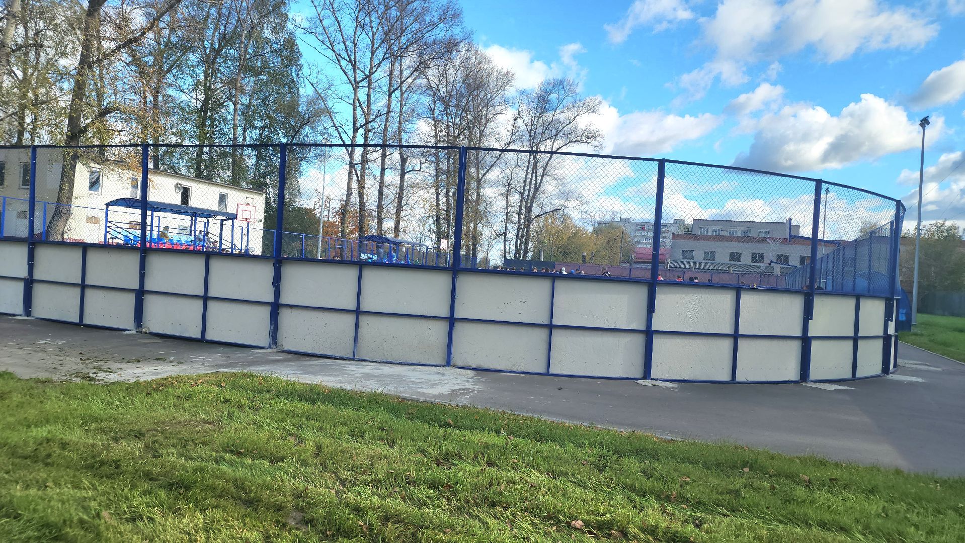 хоккейная коробка, ликино-дулево, орехово-зуевский округ, ликинский автобусный завод,