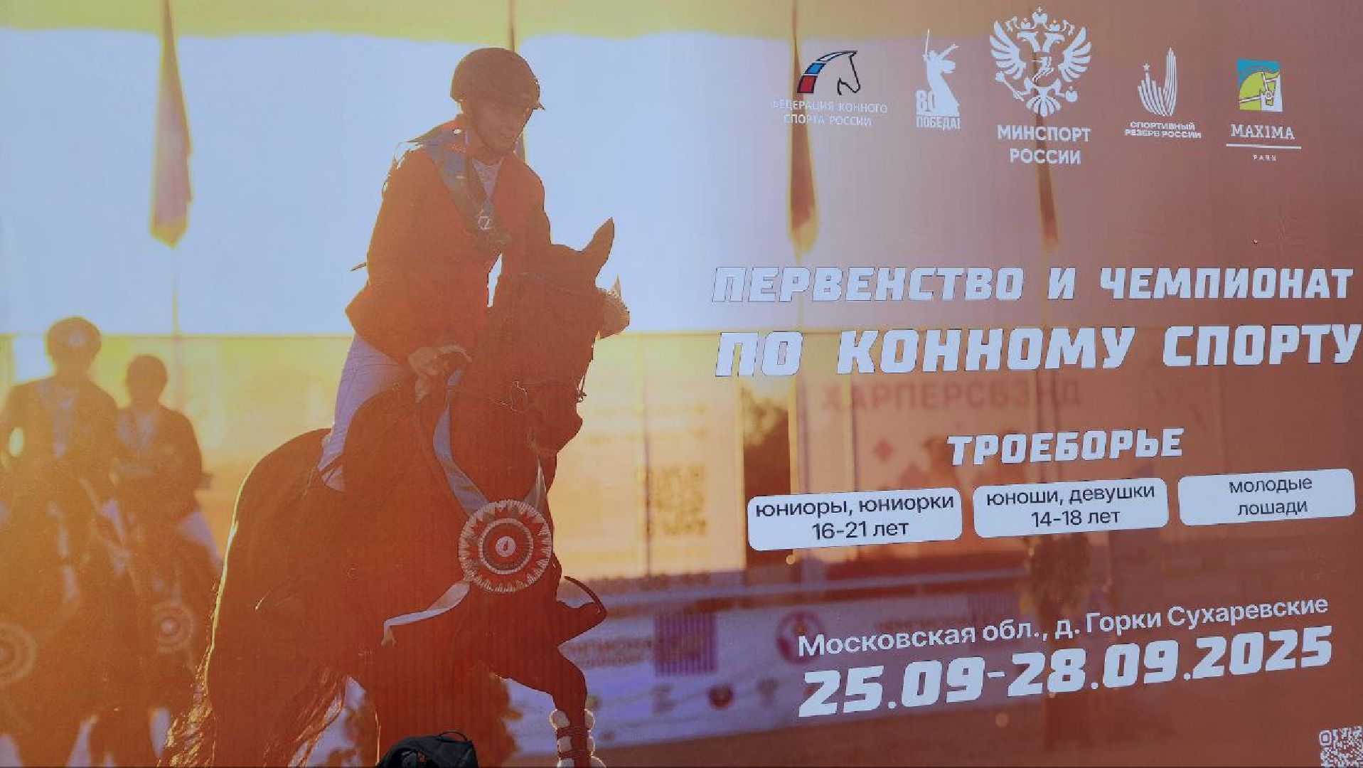 Дмитров, Максима Парк, Фестиваль Конная Россия, Минспорта,