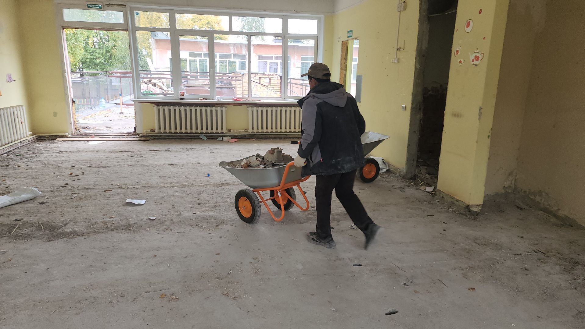 кашира, детский сад, капитальный  ремонт, демонтаж, благоустройство,