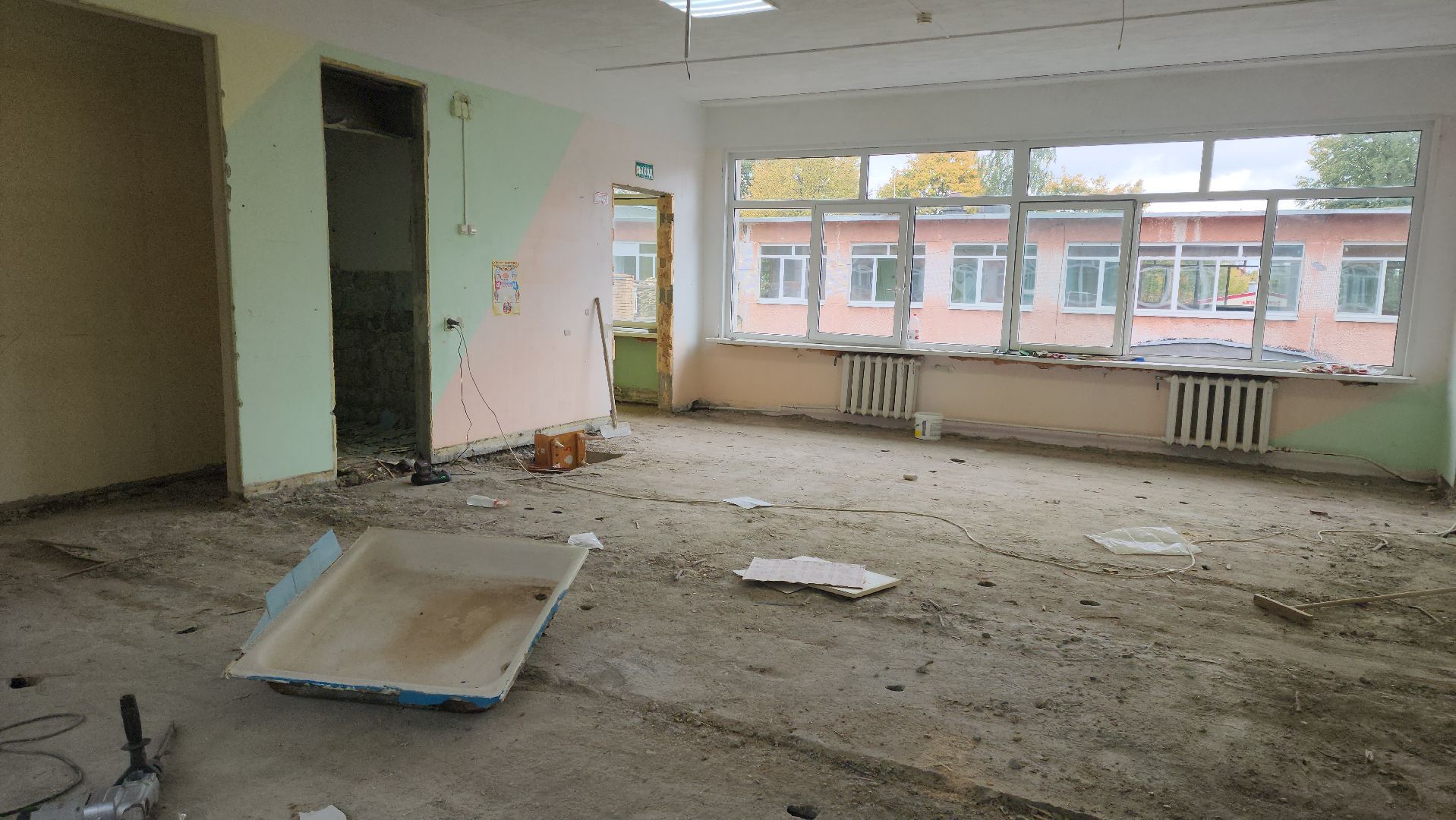 кашира, детский сад, капитальный  ремонт, демонтаж, благоустройство,