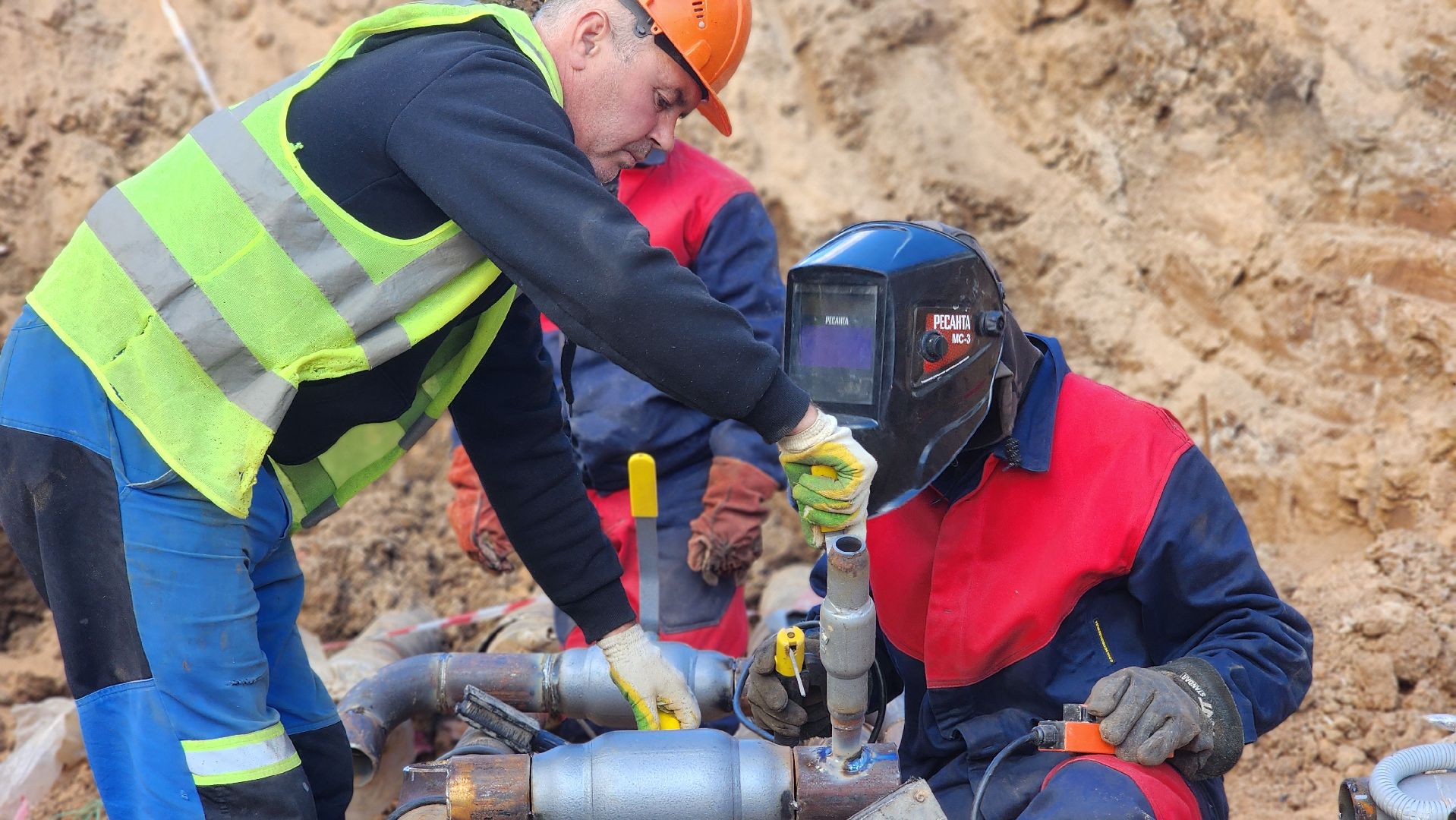 волоколамск, сычево, жкх, ремонт теплосетей,