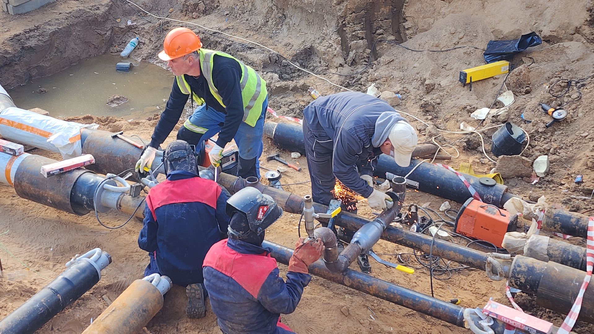 волоколамск, сычево, жкх, ремонт теплосетей,