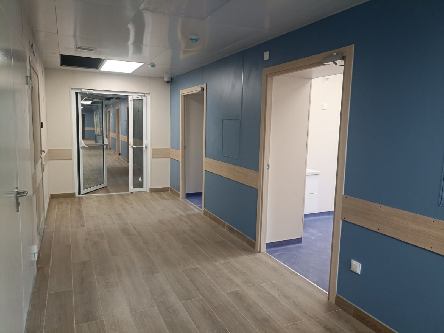 пушкино, ремонт поликлиники, покраска стен, современное оборудование, регистратура, комфортная среда,кабинеты,новые лифты,