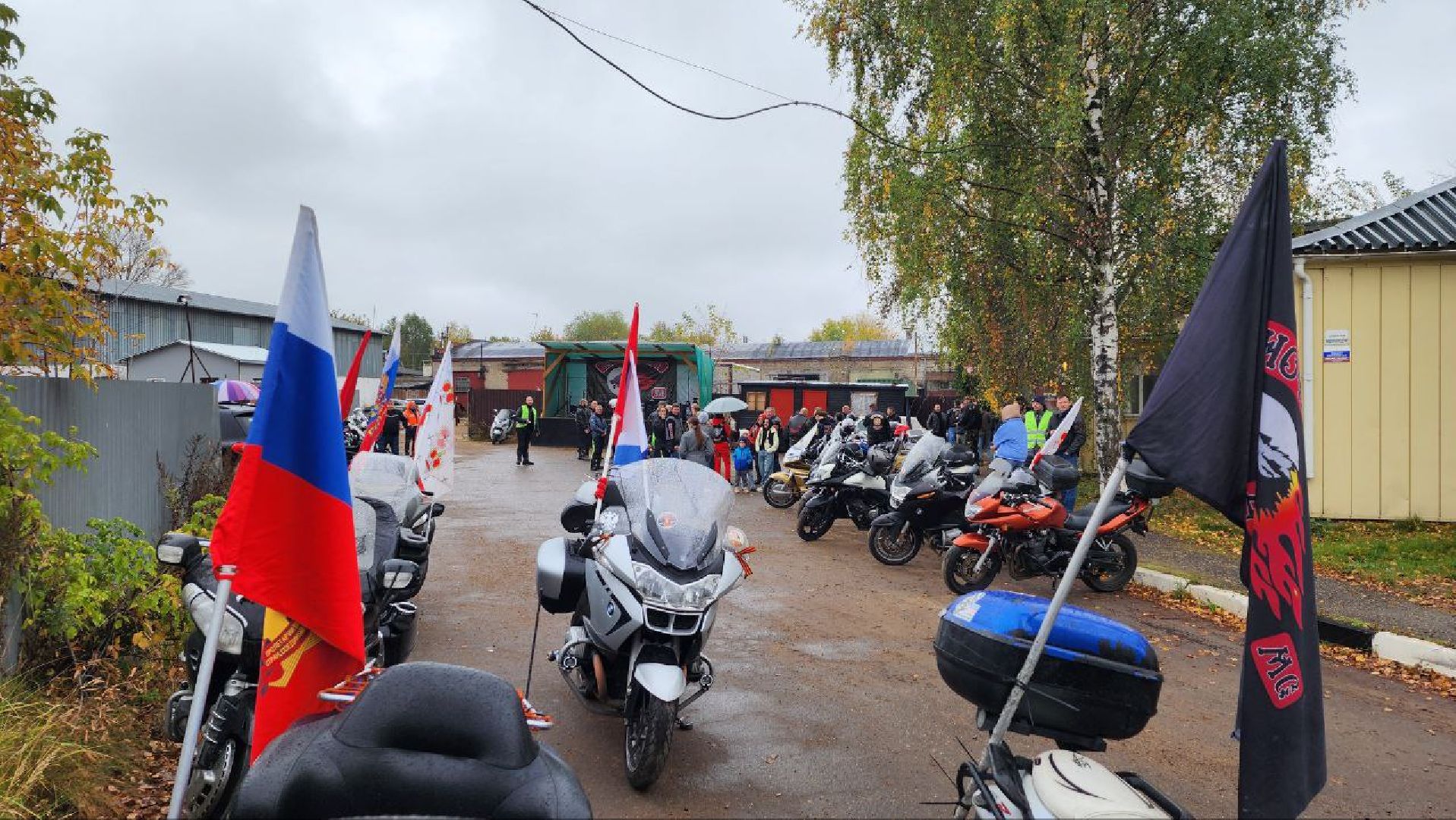 Дмитров, Закрытие мотосезона, Клуб Ночные волки, СВО,