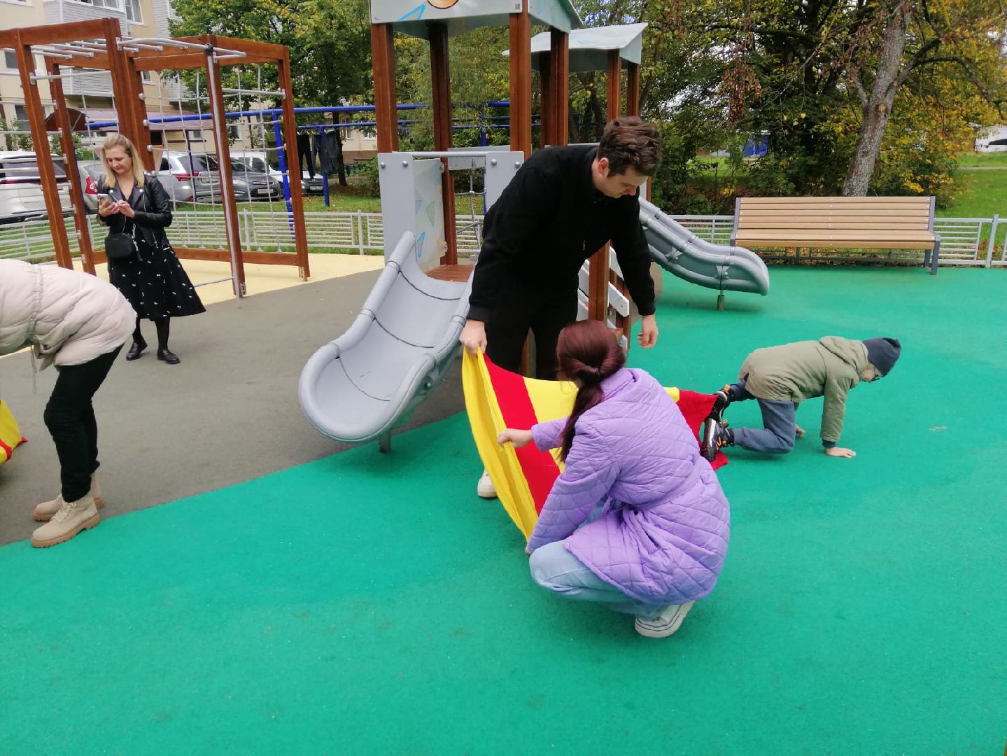 городской округ восход, благоустройство, детская площадка,
