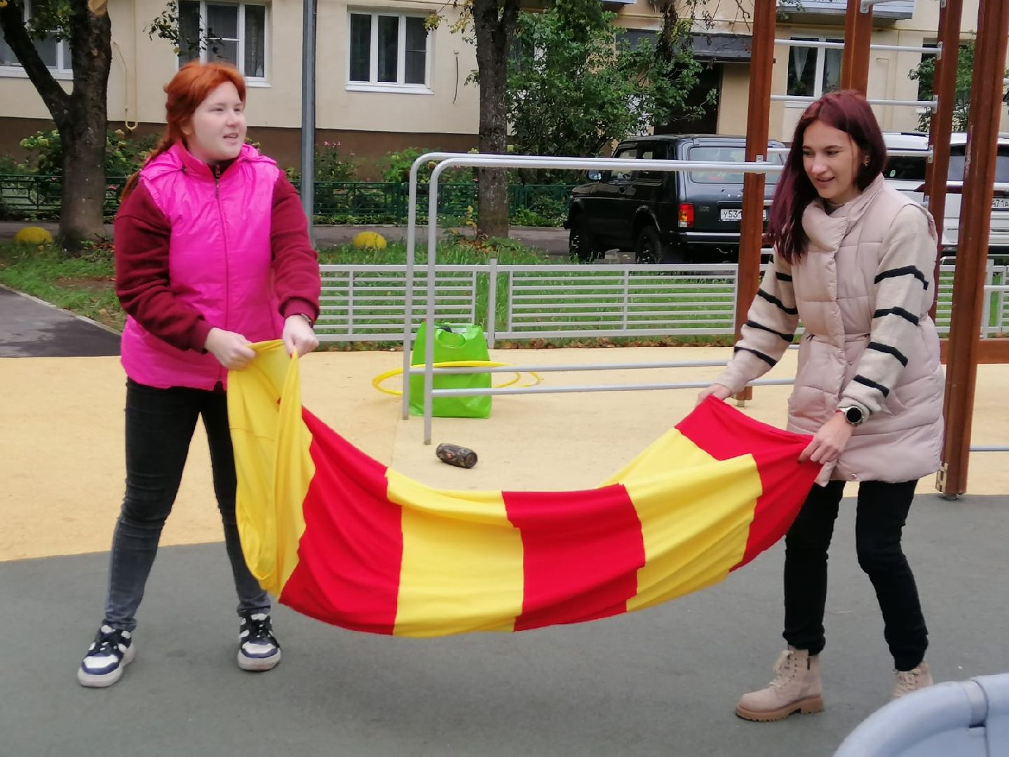 городской округ восход, благоустройство, детская площадка,