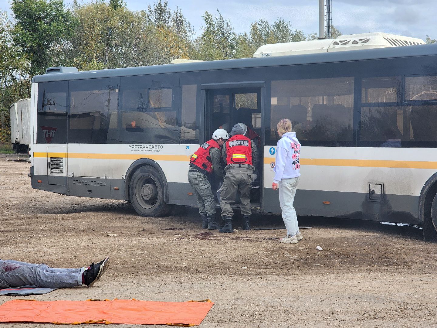 скорая помощь, учения скорой помощи,  скорая медицинская помощь, деревня клюшниково, богородский городской округ,