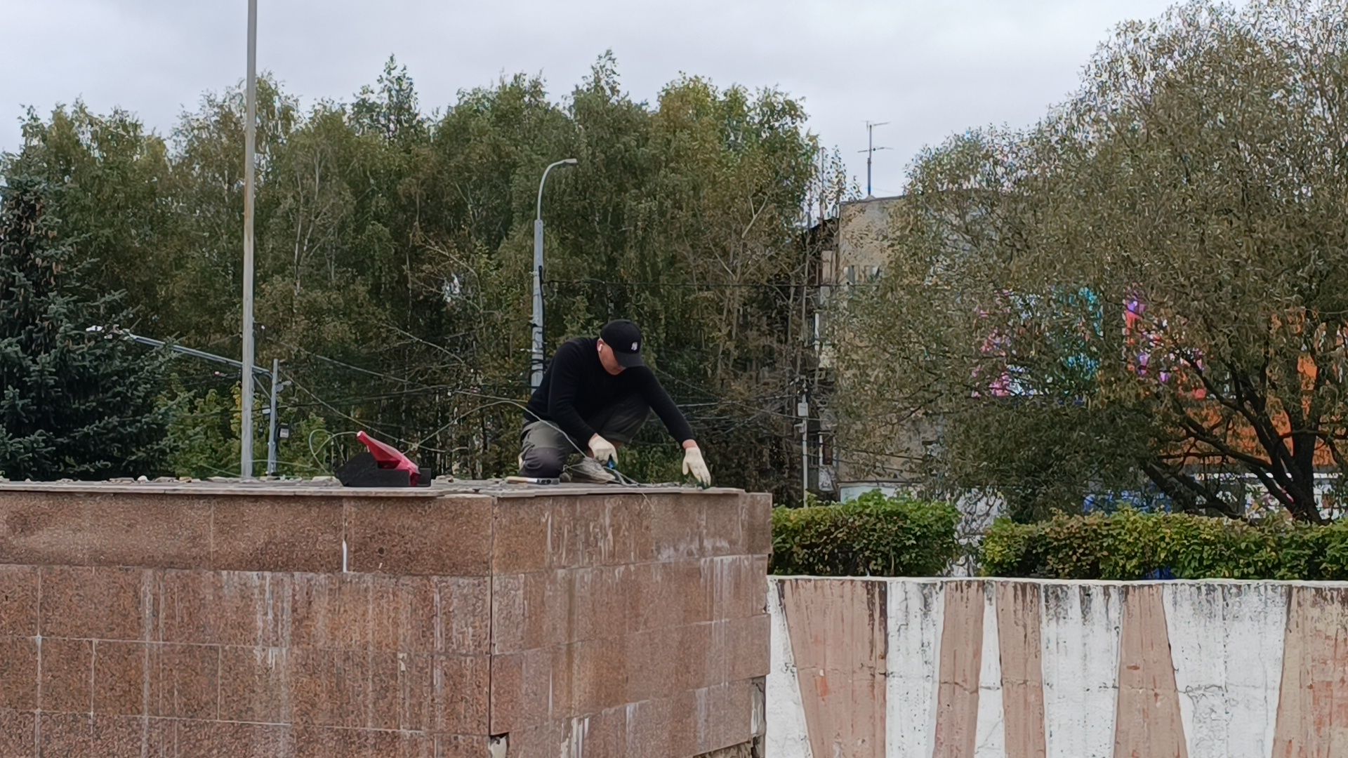 памятник , лобня, реконструкция ,