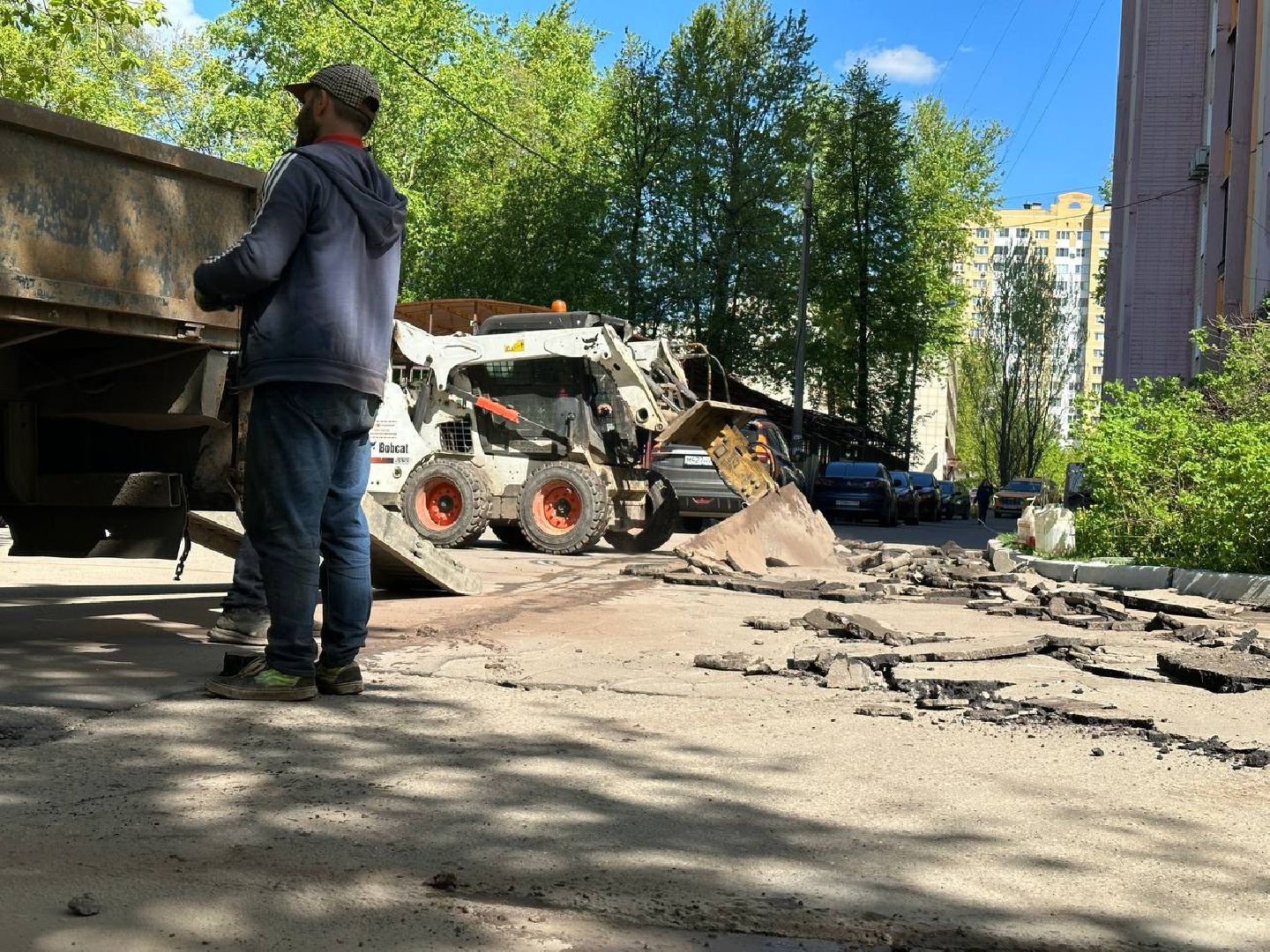 Реутов, ремонт дорог, ямочный ремонт, латание ям