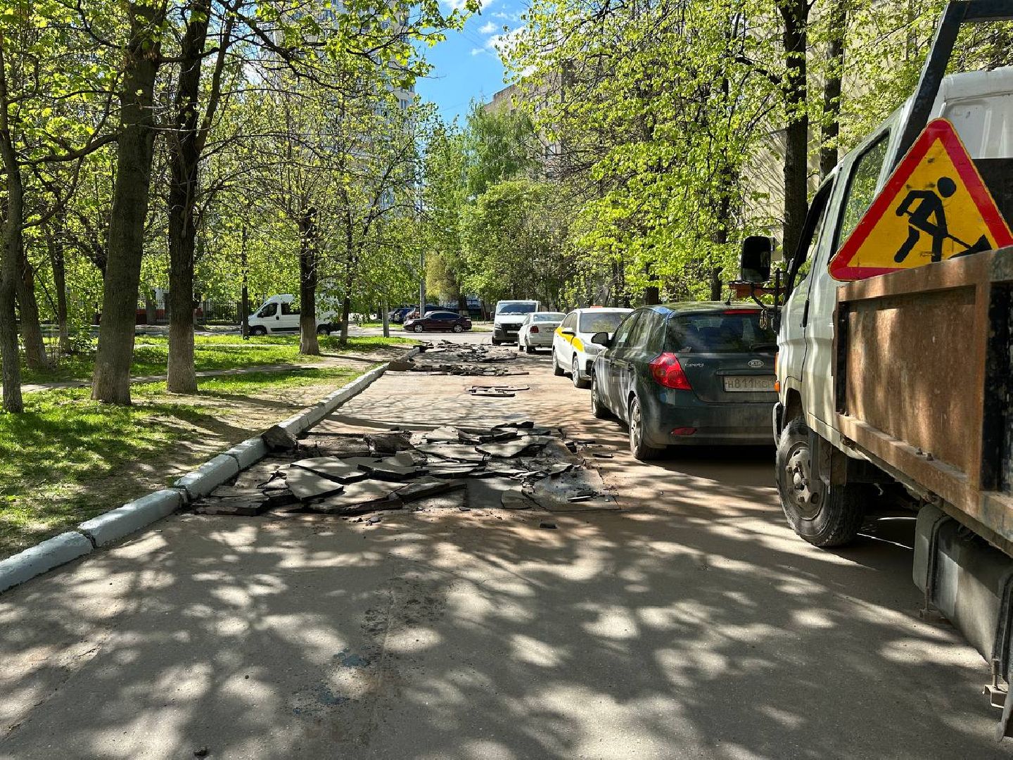 Реутов, ремонт дорог, ямочный ремонт, латание ям