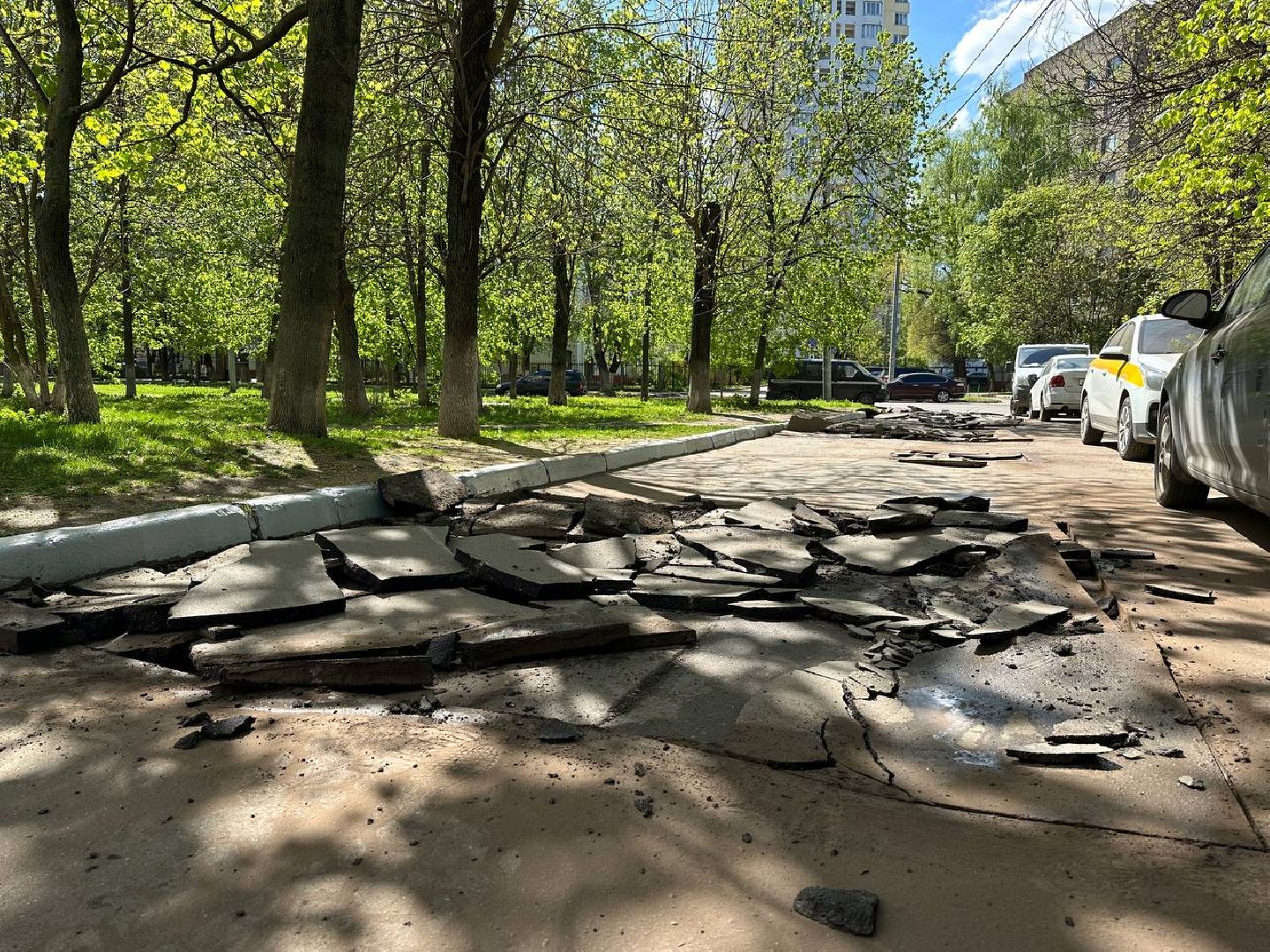 Реутов, ремонт дорог, ямочный ремонт, латание ям