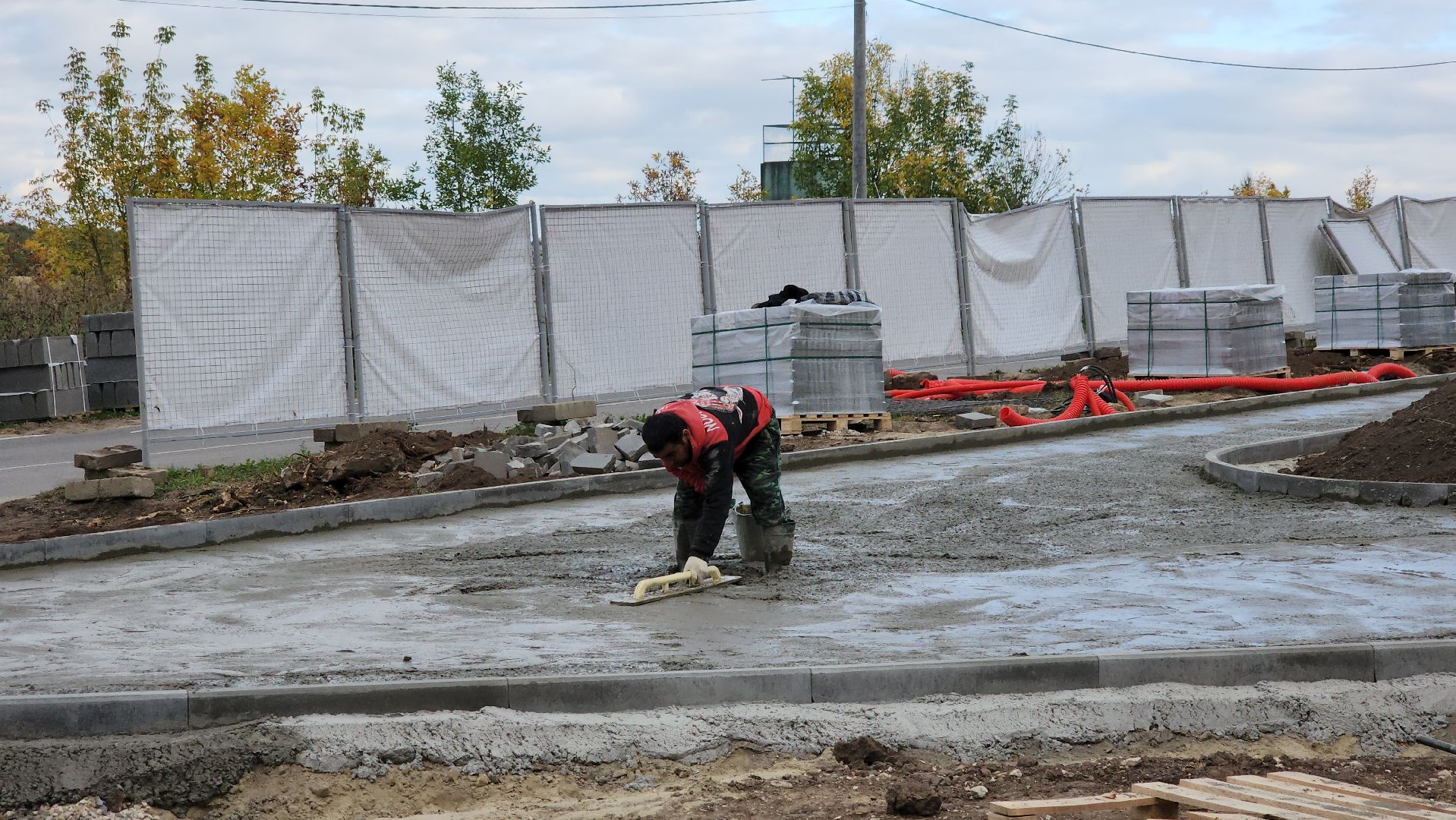 кашира, благоустройство, комфортная городская среда, национальный проект, сквер, тротуарная плитка,