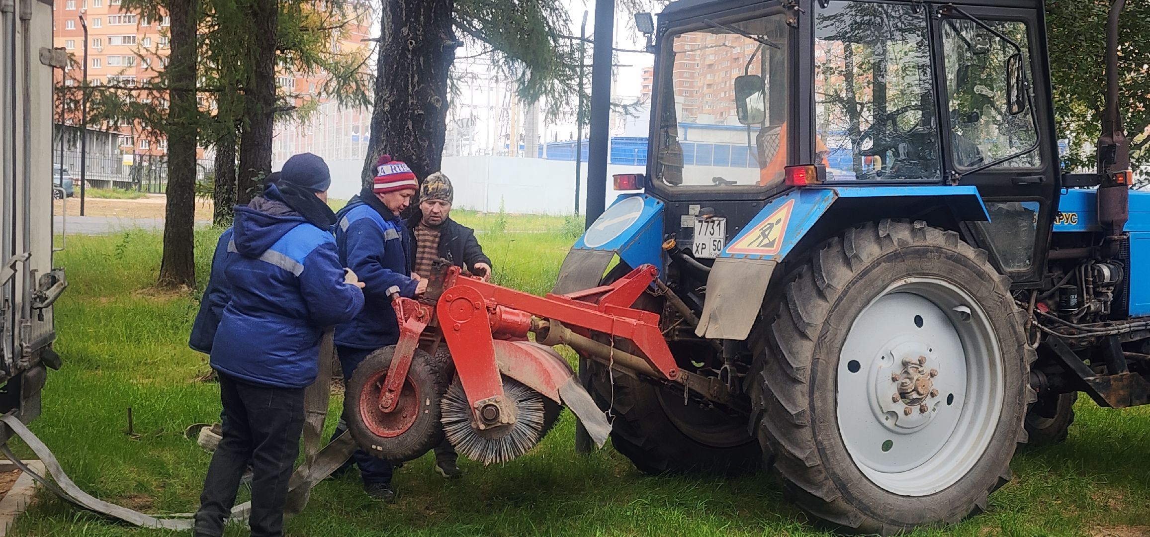 Благоустройство , Микрорайон Супонево , Звенигород, Ремонтно-эксплуатационная служба Звенигорода ,
