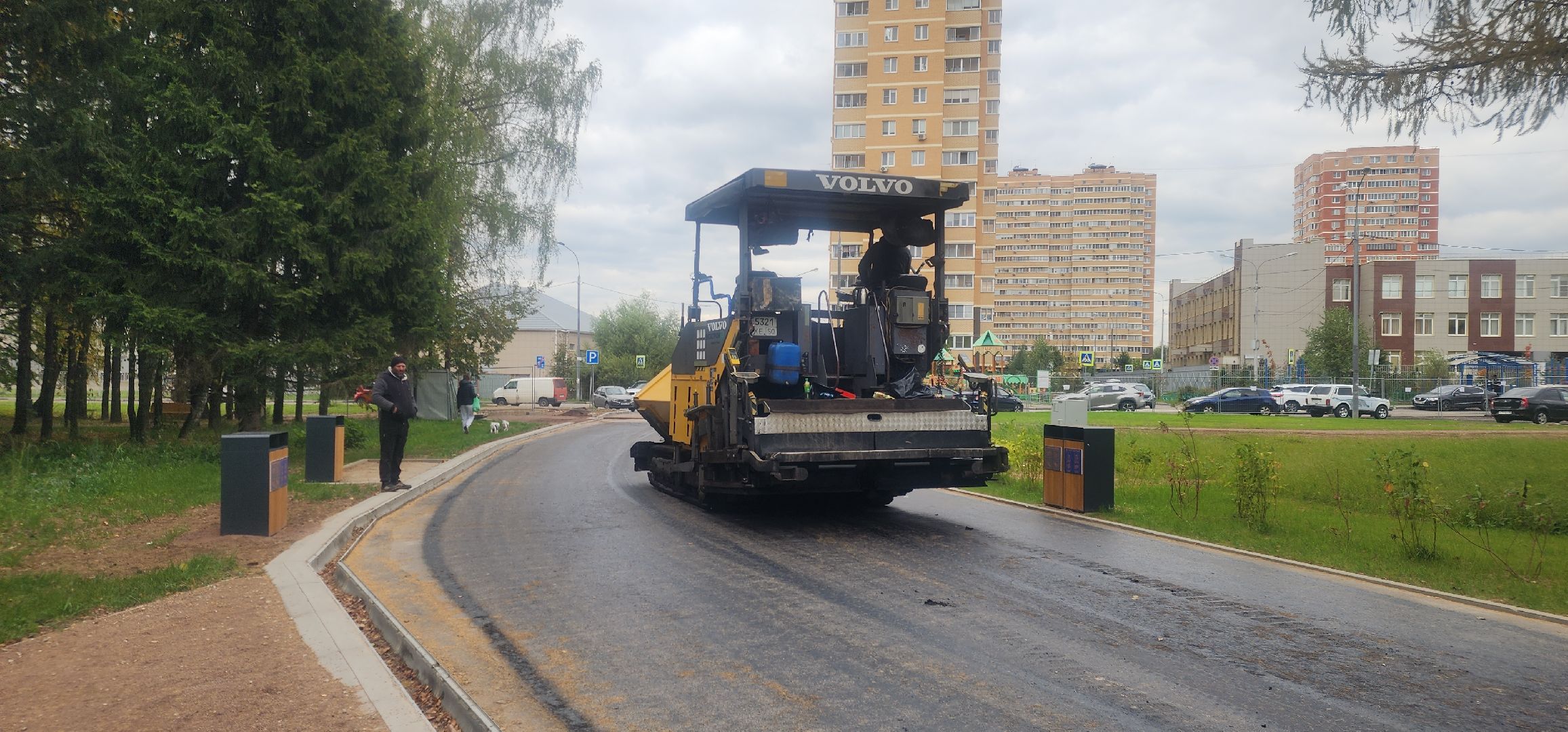 Благоустройство , Микрорайон Супонево , Звенигород, Ремонтно-эксплуатационная служба Звенигорода ,