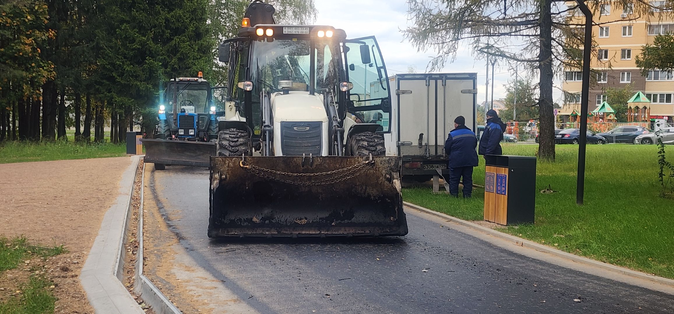 Благоустройство , Микрорайон Супонево , Звенигород, Ремонтно-эксплуатационная служба Звенигорода ,
