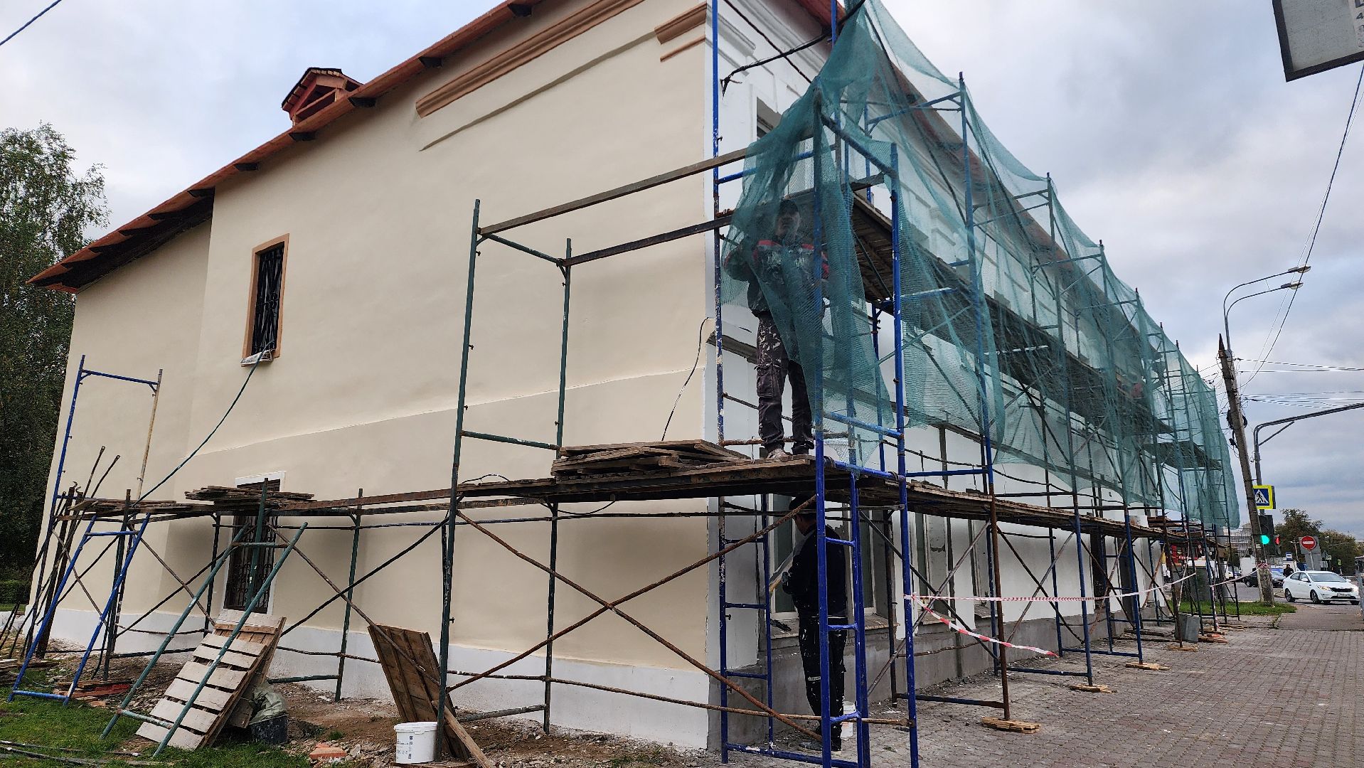 домодедово, обьекты культурного наследия, почтовая станция, подмосковье, строительство, реставрация ,