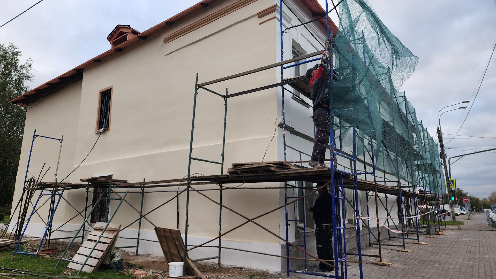 домодедово, обьекты культурного наследия, почтовая станция, подмосковье, строительство, реставрация ,