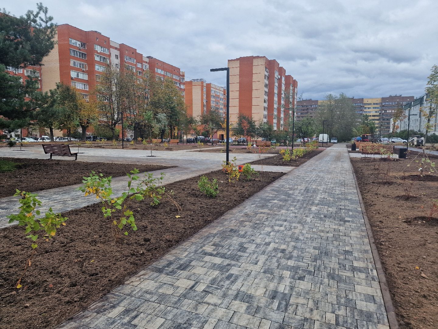 Благоустройство, НовыйсквервДубне,