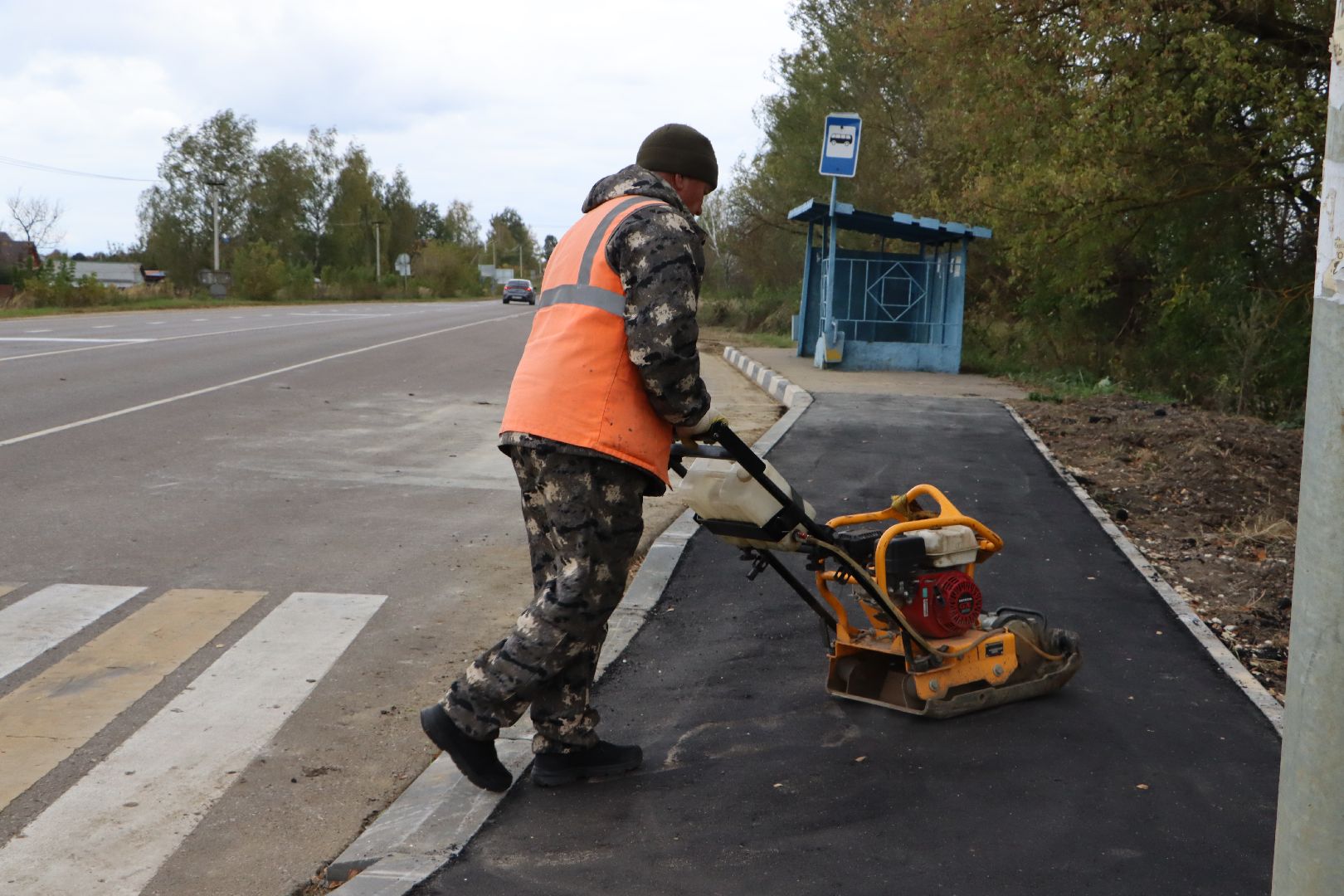 серебряные пруды, бдд, коровино, новый тротуар,
