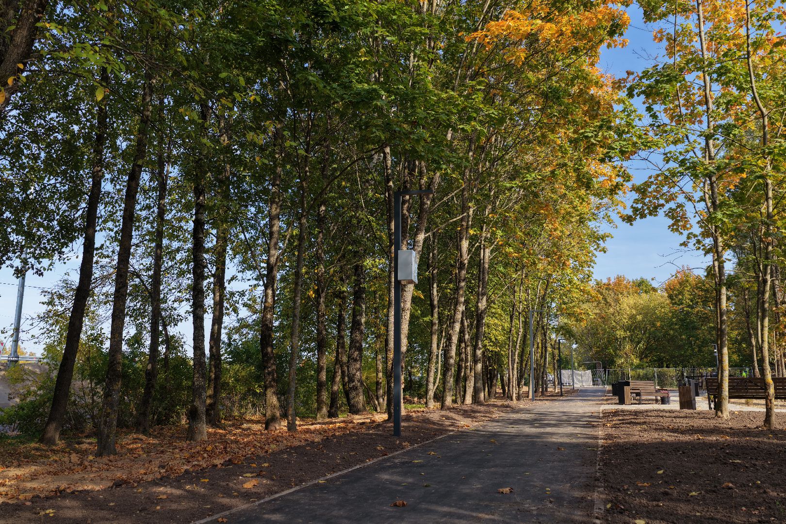 видео с коптера, сквер в шаховской, благоустройство в шаховской,