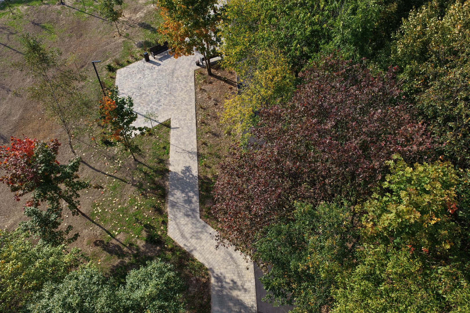 видео с коптера, сквер в шаховской, благоустройство в шаховской,