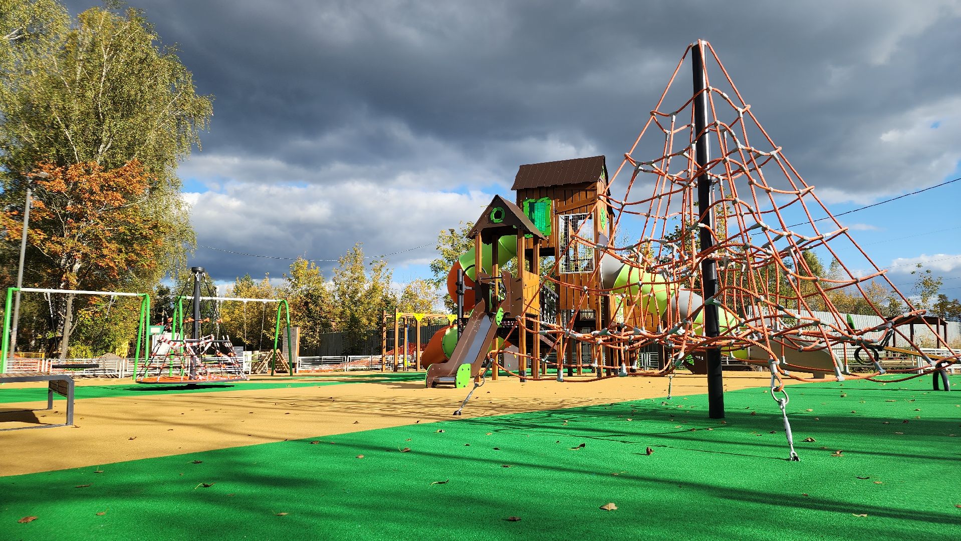 благоустройство, детские площадки, лосино-петровский,