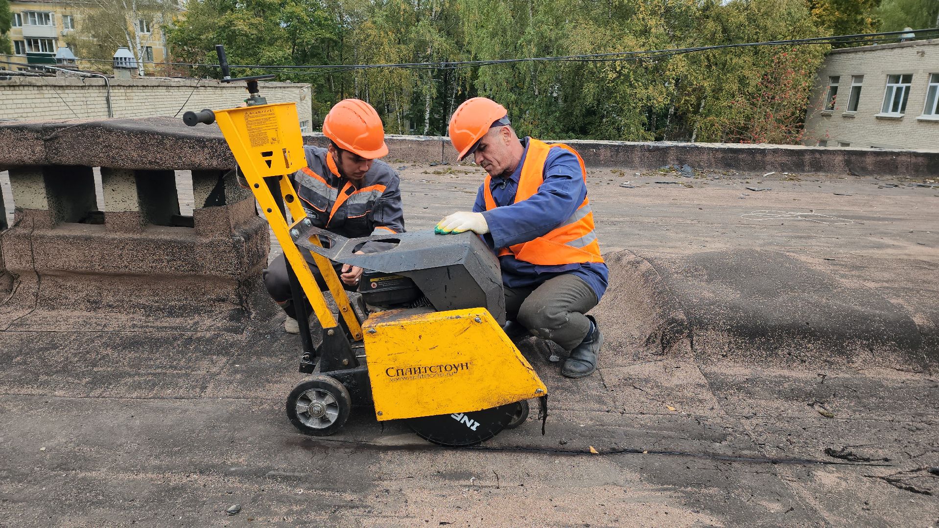 Капитальный ремонт школы , Школа, Лобня ,